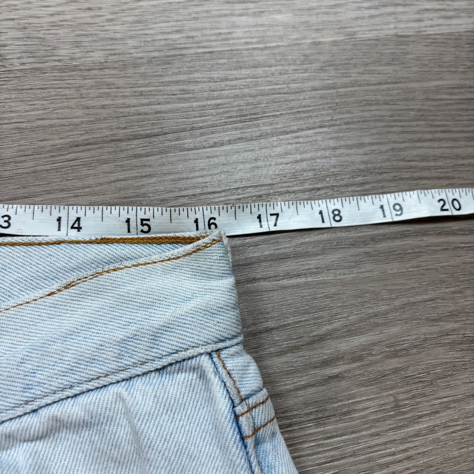 Levi's × Vintage Vintage 90s Levi's 501 Straight Leg Jeans 33x32 Made in USA Size US 33 - 6 Thumbnail