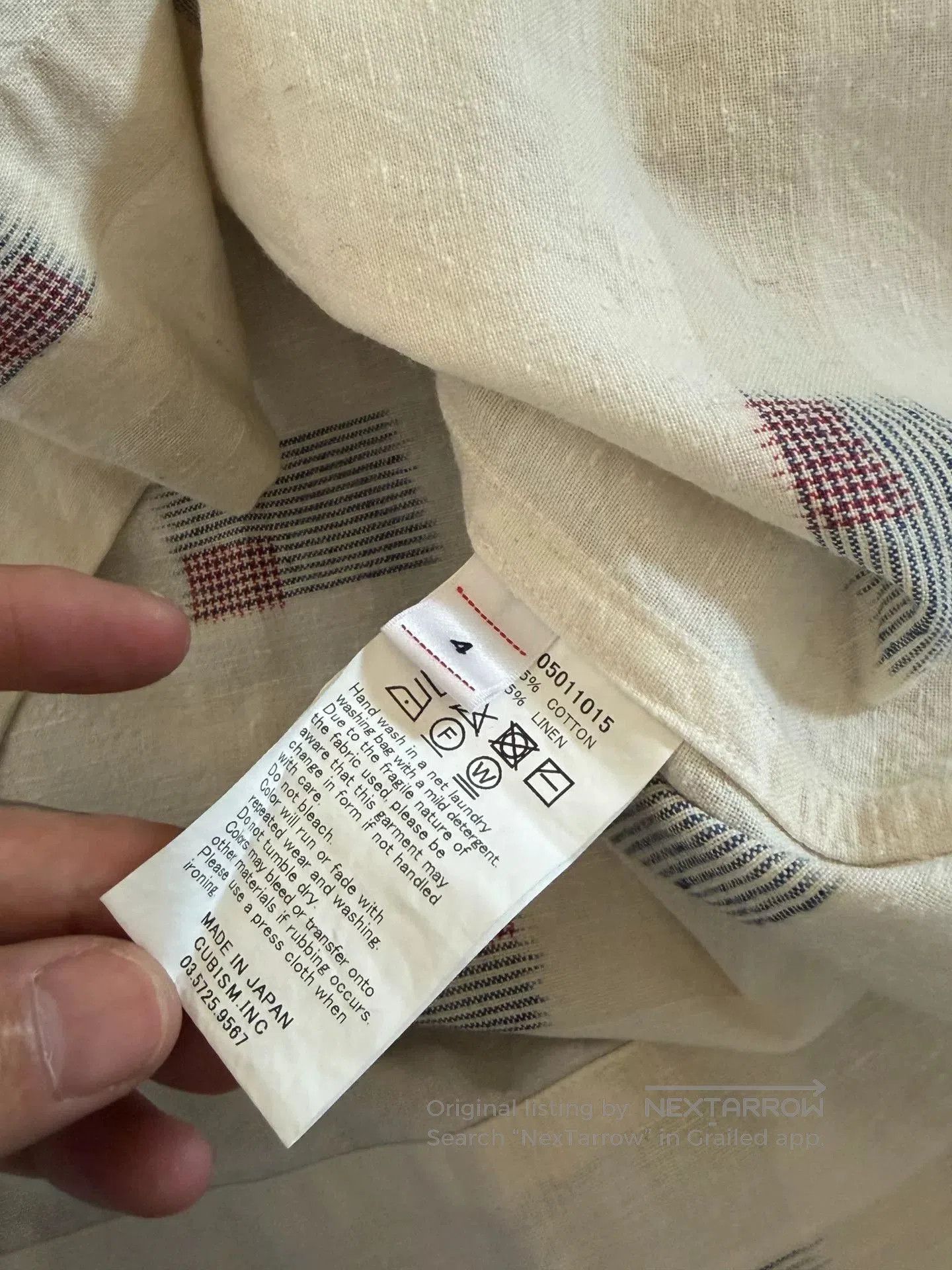 Visvim VISVIM CABAN S/S KASURI SHIRT. Size US XL / EU 56 / 4 - 4 Thumbnail