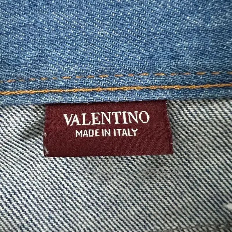Valentino Valentino Summer Blue Cotton Casual Pants . Size 28" / US 6 / IT 42 - 3 Thumbnail