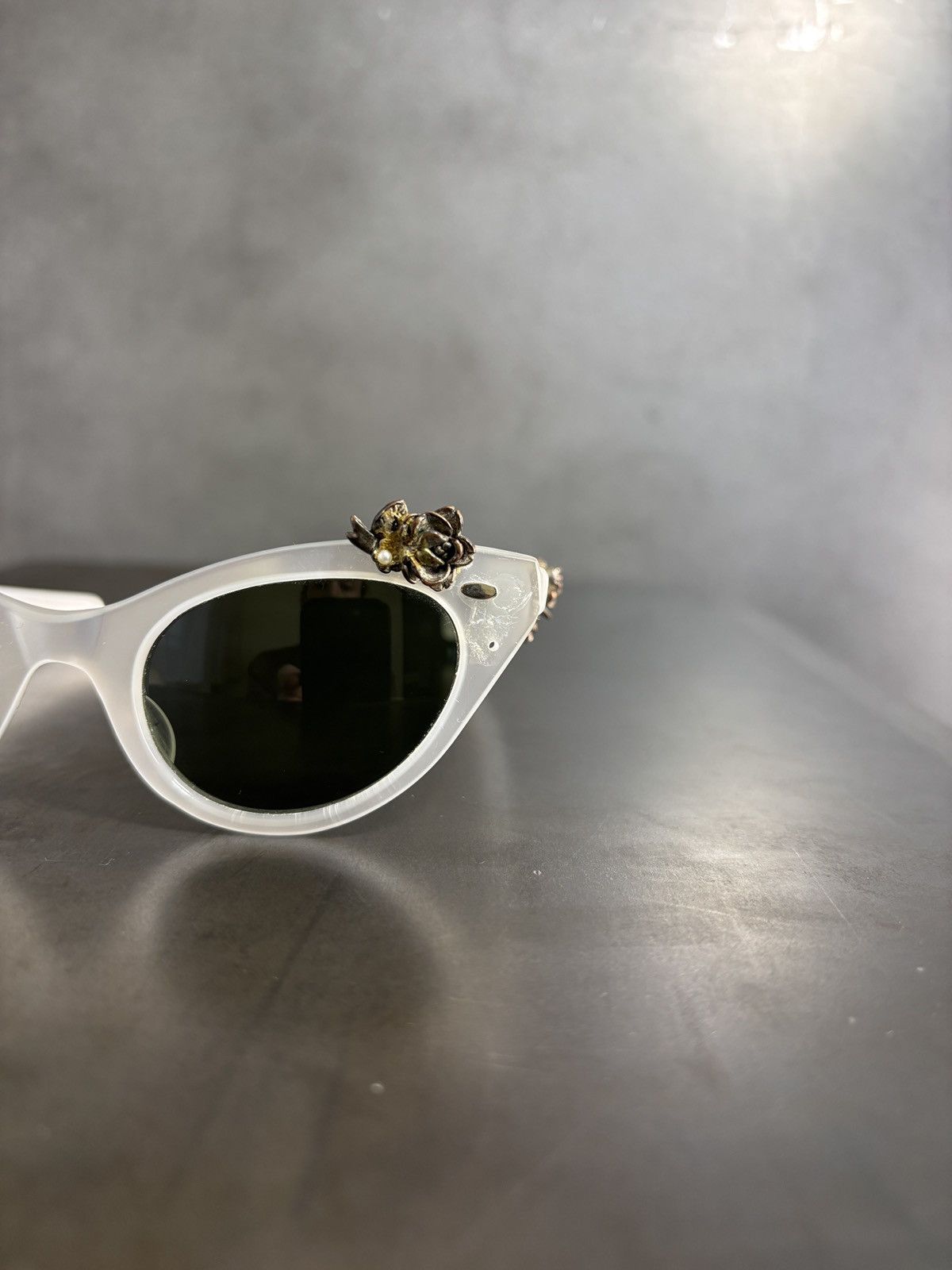 American Optical × Other × Vintage 1960s Sunglasses True Vintage Ornate Turanette Tura Floral Size ONE SIZE - 11 Thumbnail