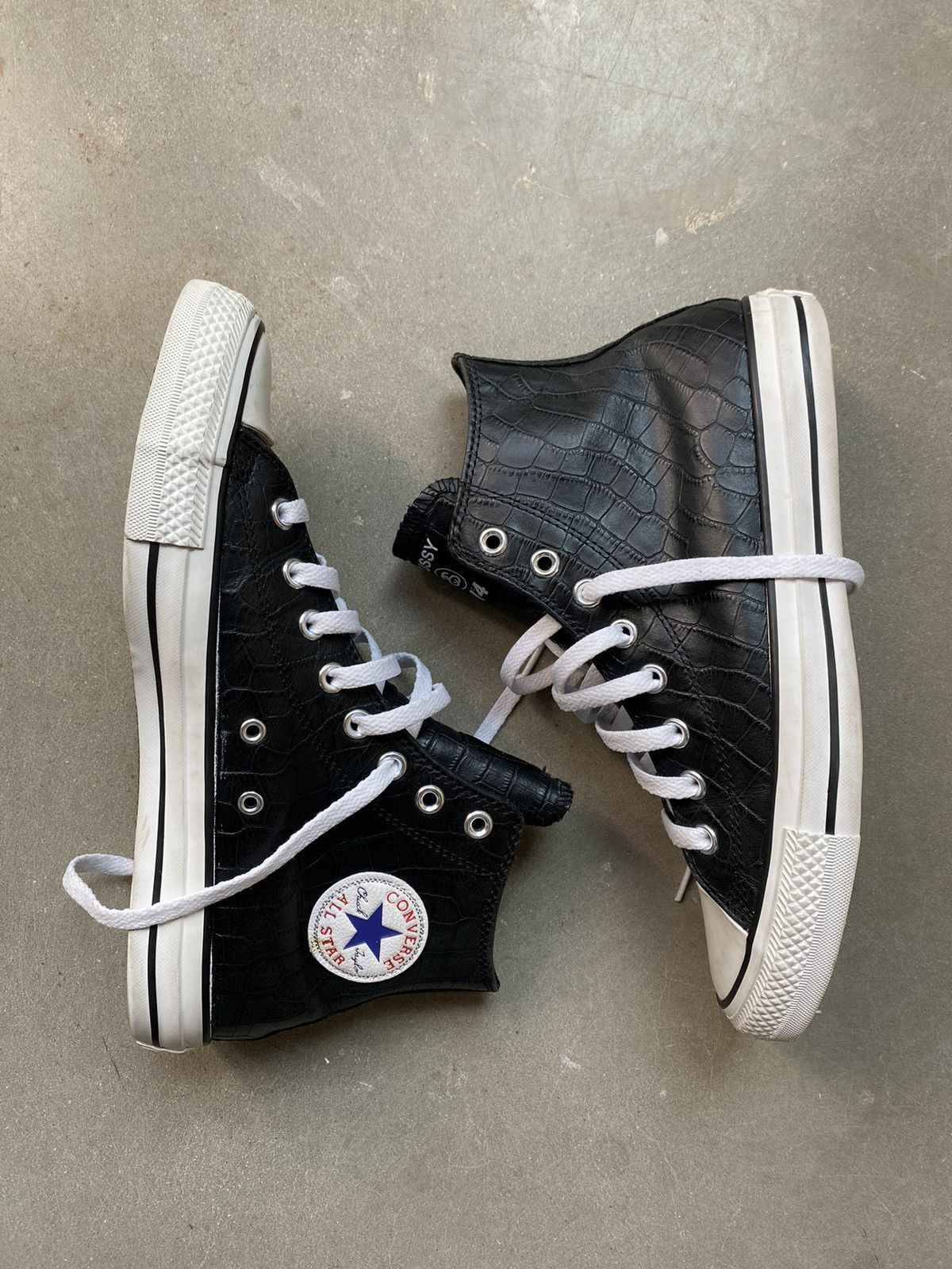 Converse Stussy Stussy Crocodile Leather 2013 converse Grailed