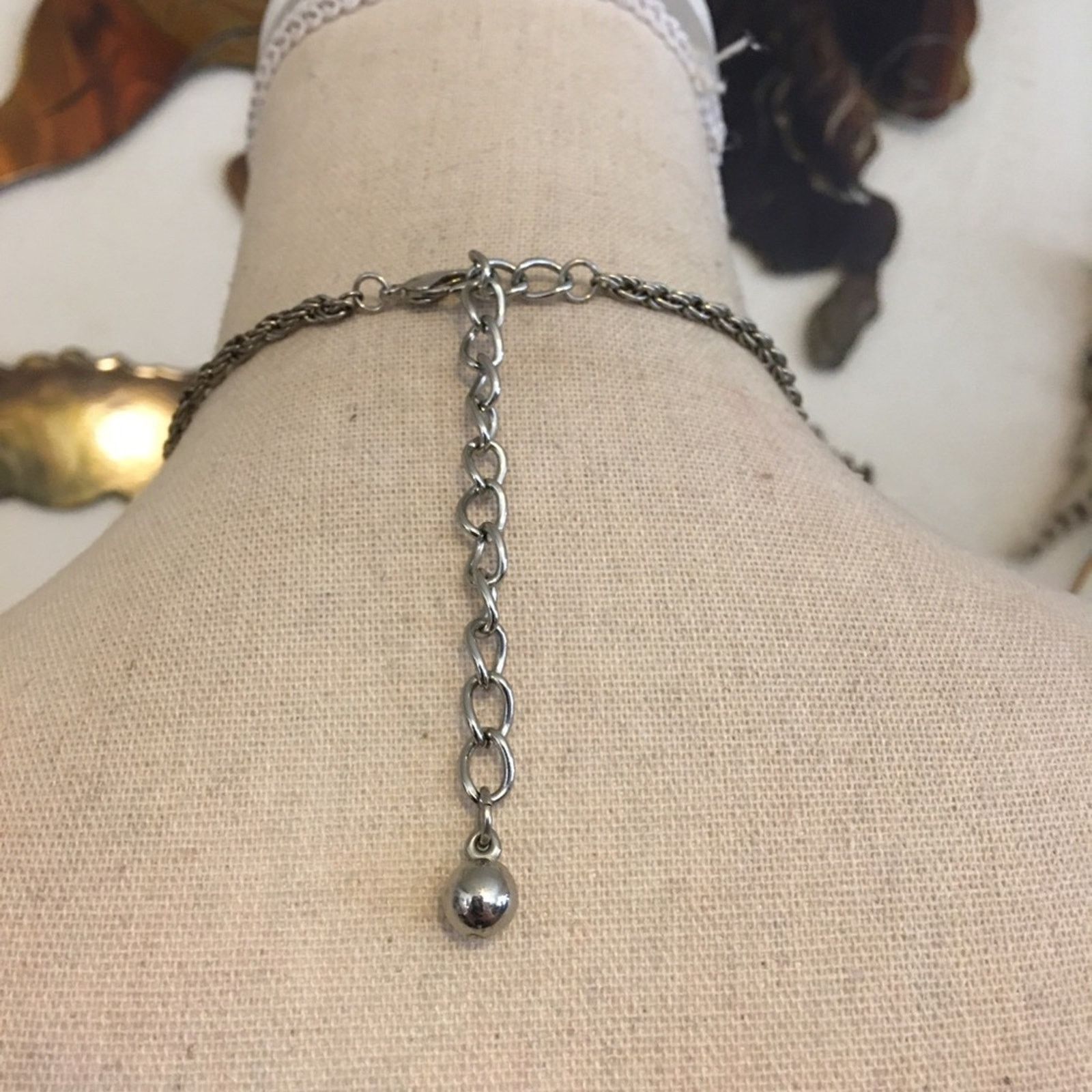 Jewelry Southwest silver tone & faux turquoise necklace Size ONE SIZE - 5 Thumbnail