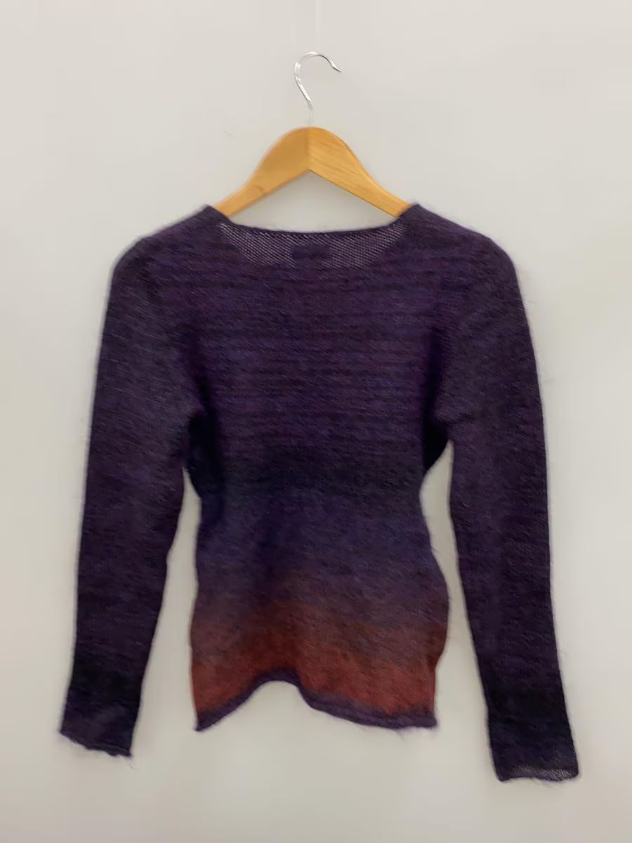 Dries Van Noten Mohair Blend Gradient Wool Knit Sweater Size S / US 4 / IT 40 - 2 Thumbnail