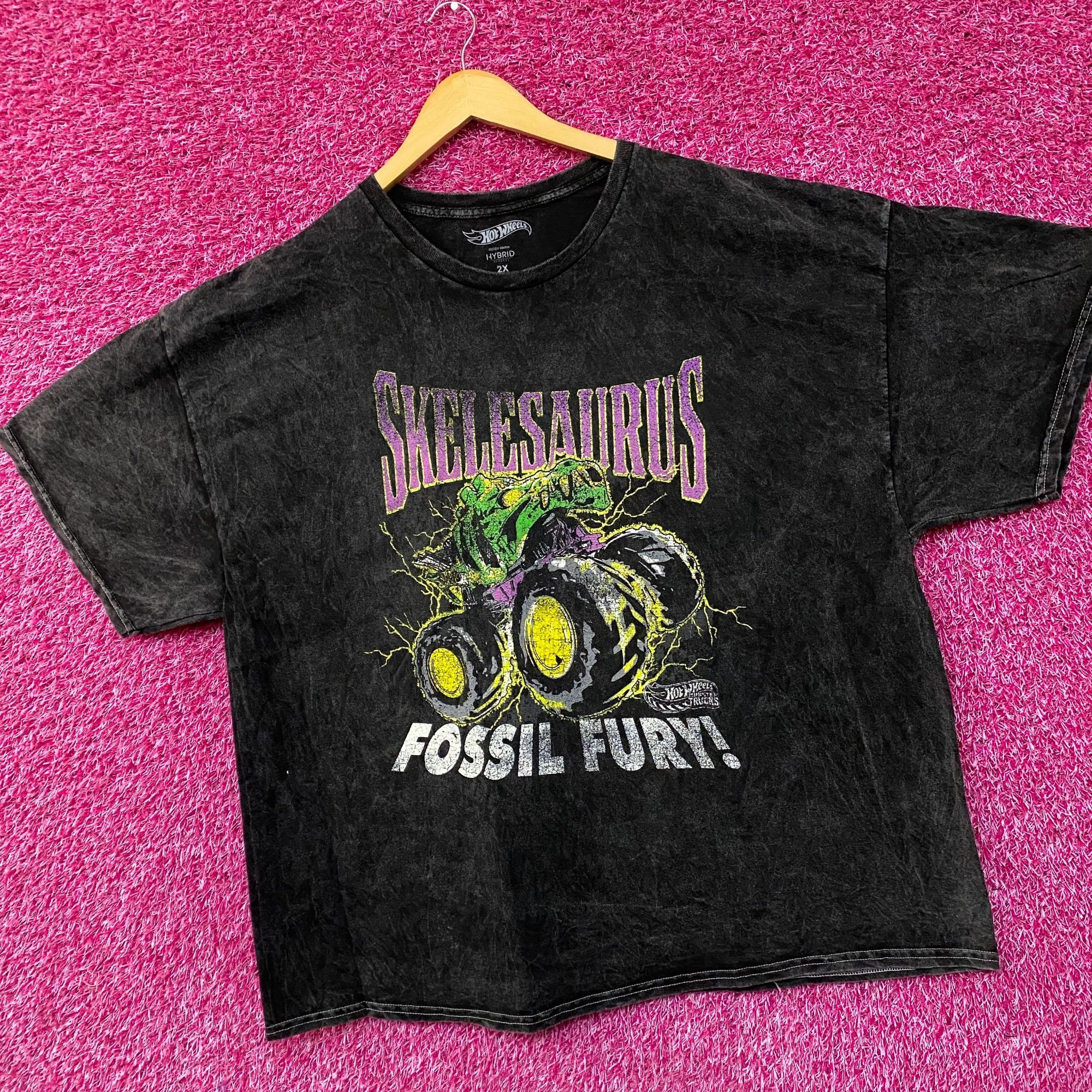 Other Hot Wheels Skelesaurus Fossil Fury Mineral Wash T-Shirt 2X Size US XXL / EU 58 / 5 - 3 Thumbnail