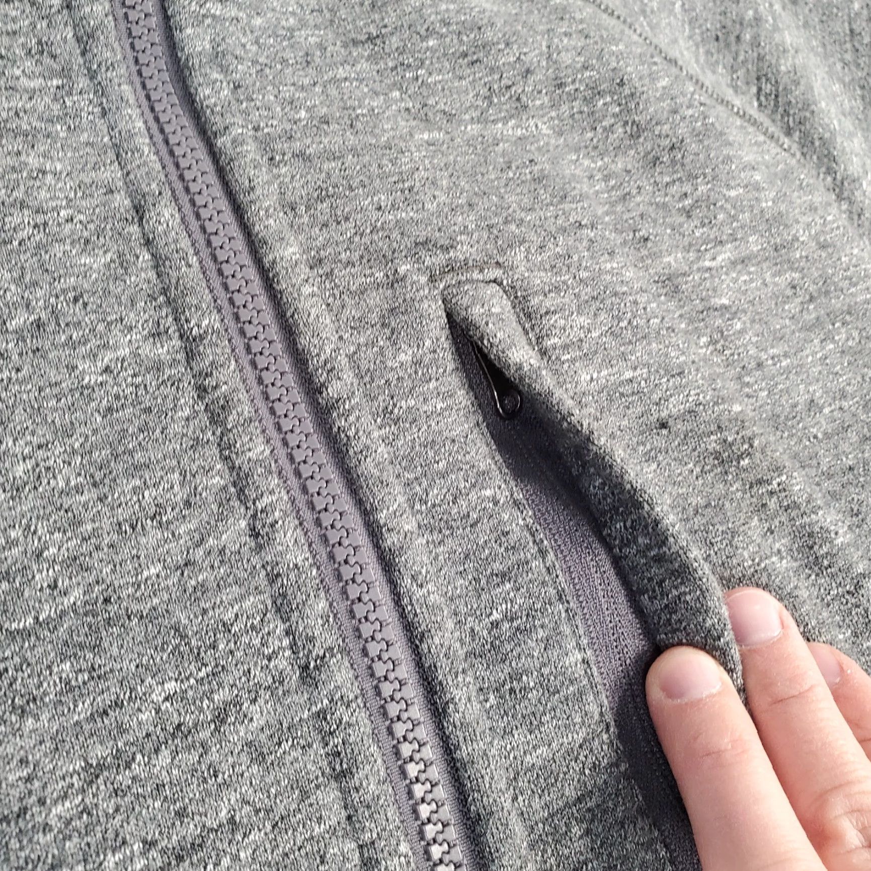 Lululemon Lululemon Best Coast Hoodie Mens Medium Heathered Gray Full Zip Sweatshirt Solid Size US M / EU 48-50 / 2 - 3 Thumbnail