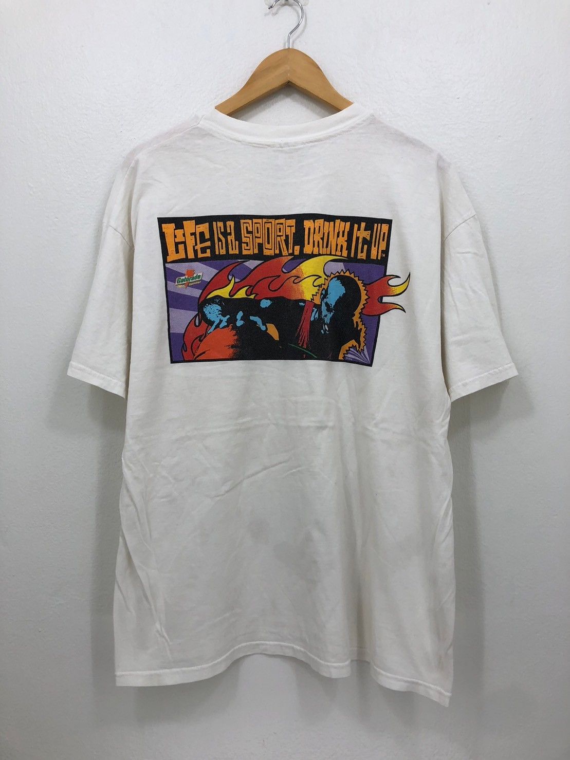 Vintage Vintage 90's Gatorade Champion Drink it Up Promo wts01 Size US XL / EU 56 / 4 - 3 Thumbnail