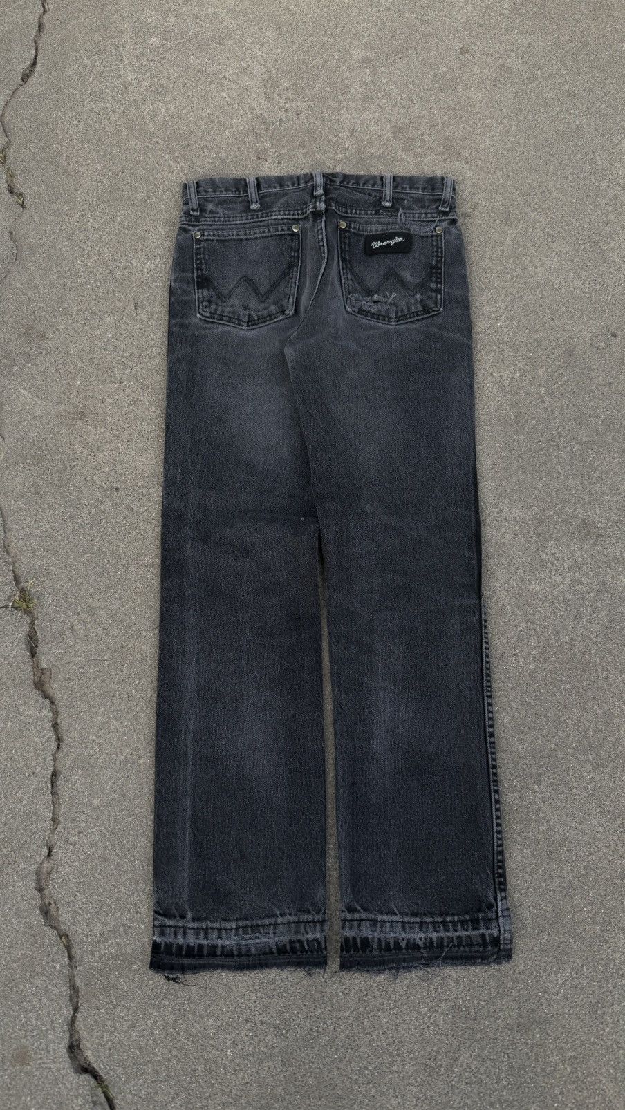 Vintage Thrashed vintage wranglers Size US 29 - 4 Thumbnail