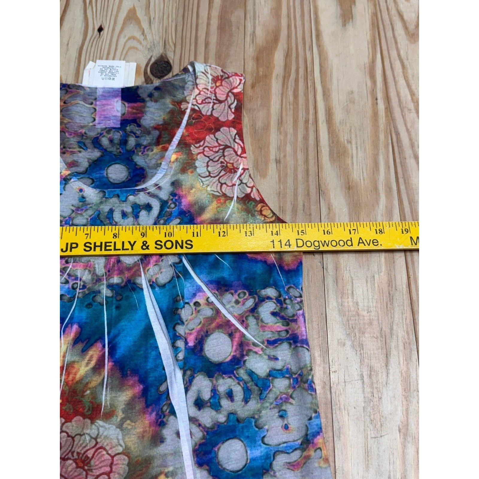 Chelsea Soccer Chelsea & Violet Top XS Floral Sleeveless Print Tank Size XS / US 0-2 / IT 36-38 - 5 Thumbnail