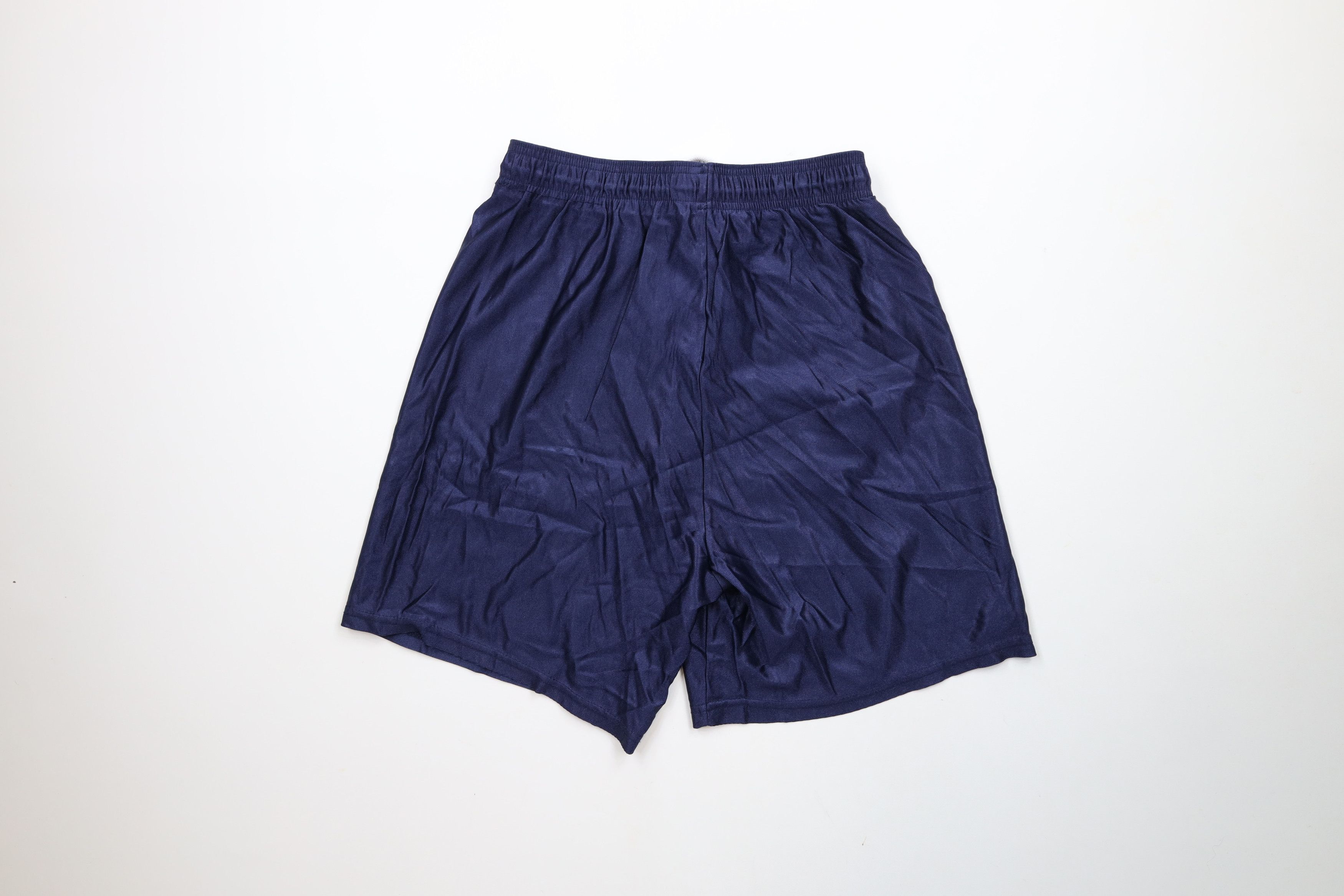 Vintage Vintage 90s Wilson Nylon Basketball Shorts Navy Blue USA Size US 34 / EU 50 - 10 Thumbnail