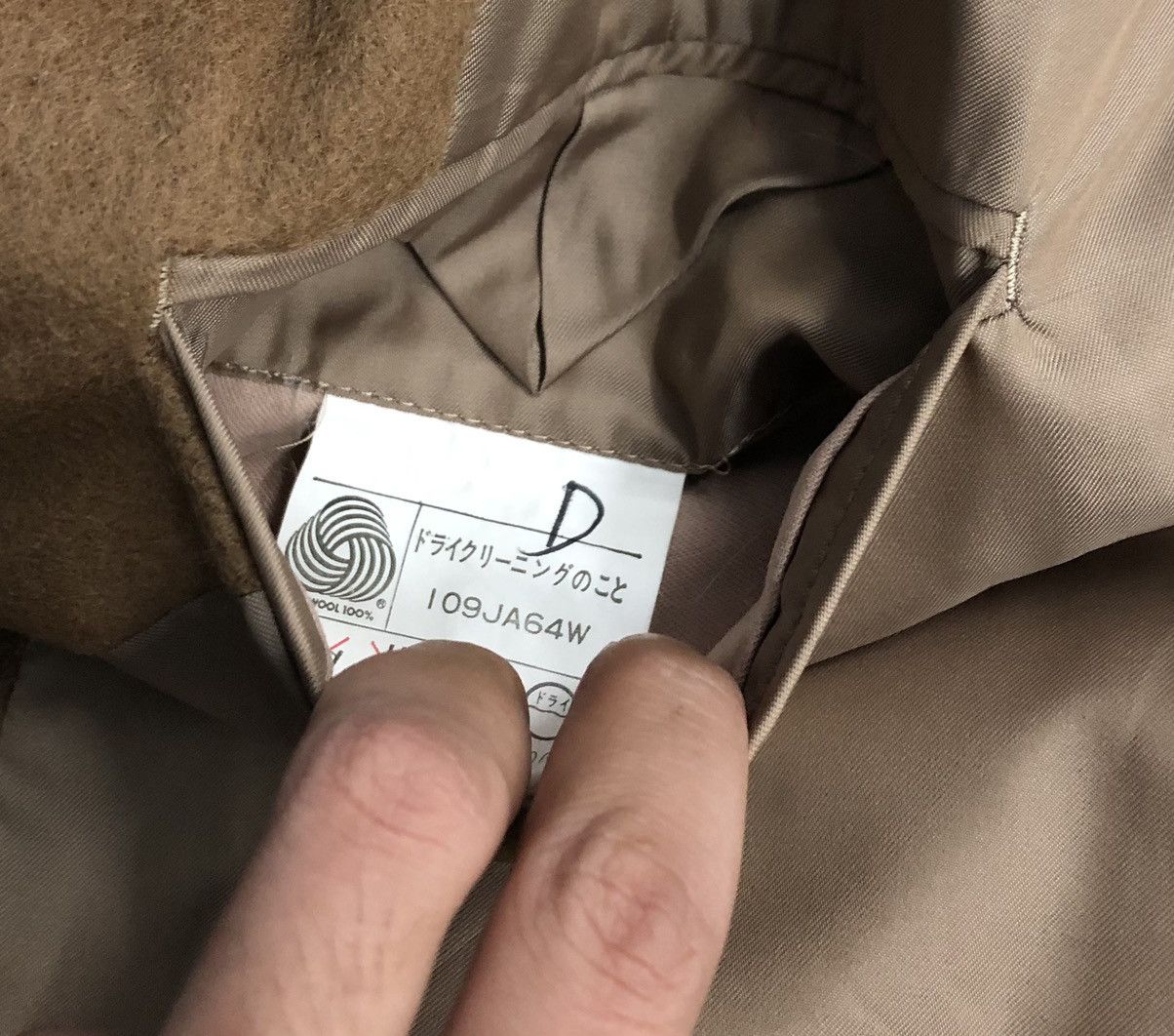 Yves Saint Laurent Vintage Yves Saint Lauren Diffusion Hommes Long Coat Size L / US 10 / IT 46 - 16 Thumbnail