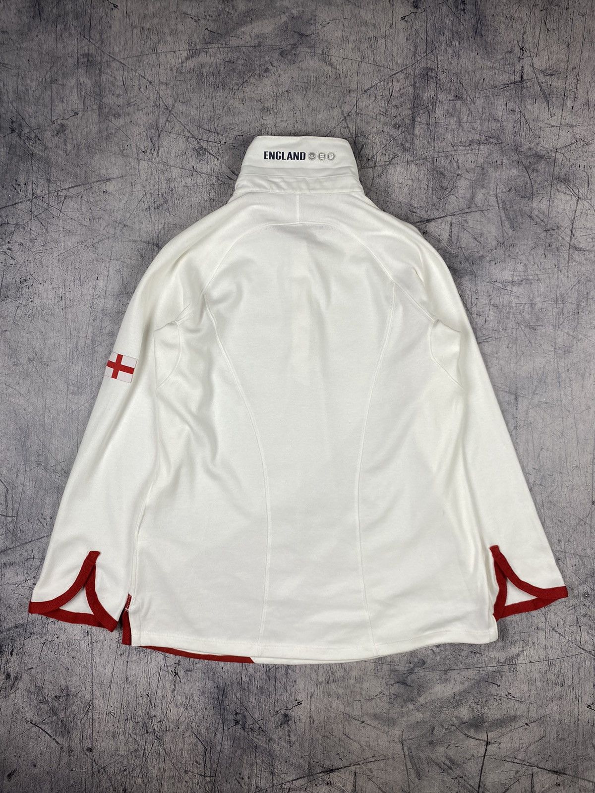 Nike × Vintage Vintage Nike Y2k Swoosh England Rugby Polo Shirt Size US S / EU 44-46 / 1 - 12 Thumbnail