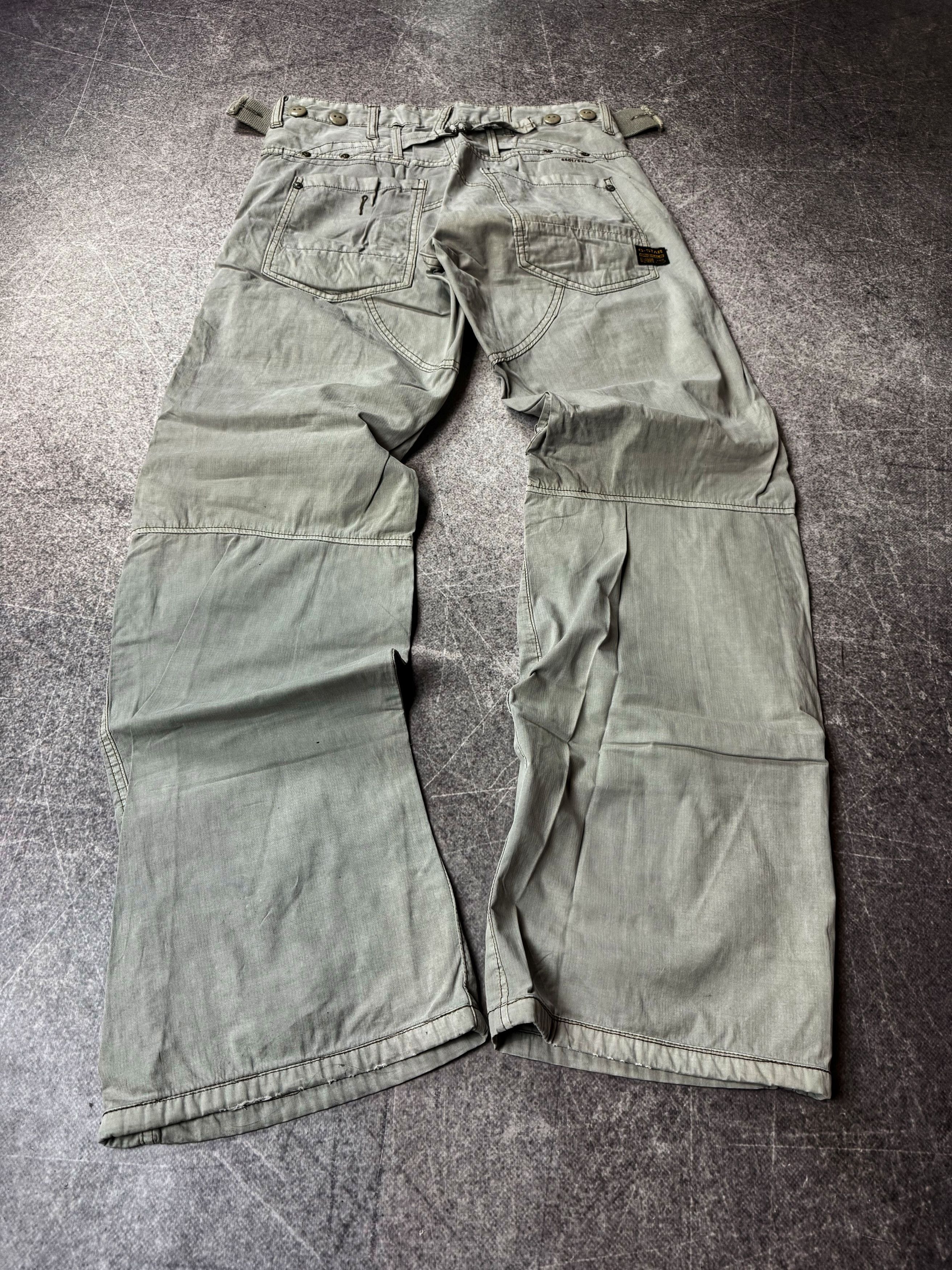 G-Star HYSTERIC GLAMOUR JAPANESE TYPE G-STAR CARGO WASHED JEANS Size US 32 / EU 48 - 3 Thumbnail