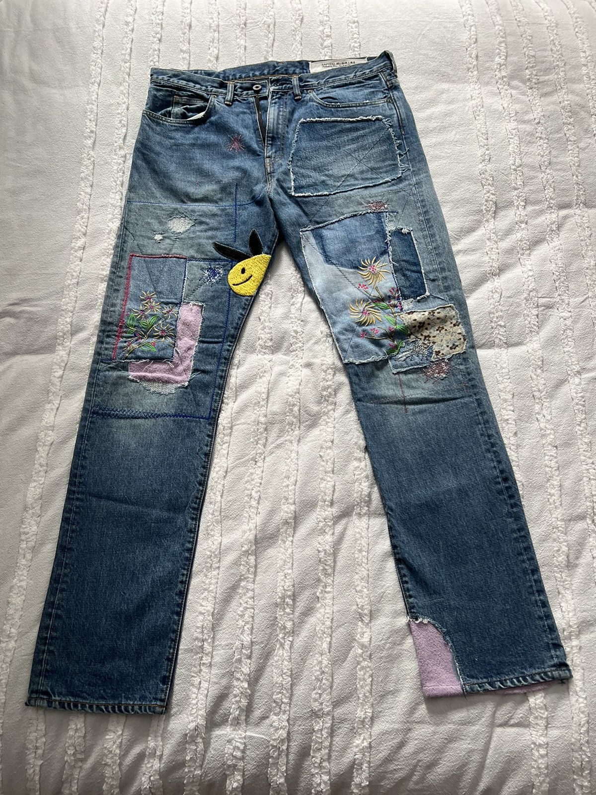 Kapital Kapital Patchwork Denim Jeans Size US 36 / EU 52 - 1 Thumbnail