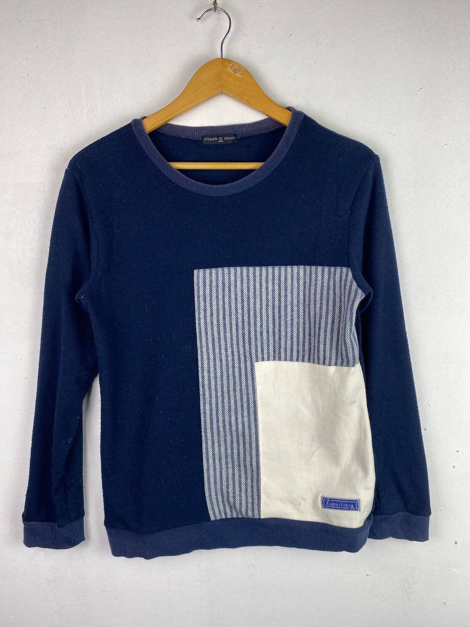 Zucca zuppa di zucca patchwork sweatshirt nice design Size US M / EU 48-50 / 2 - 1 Thumbnail