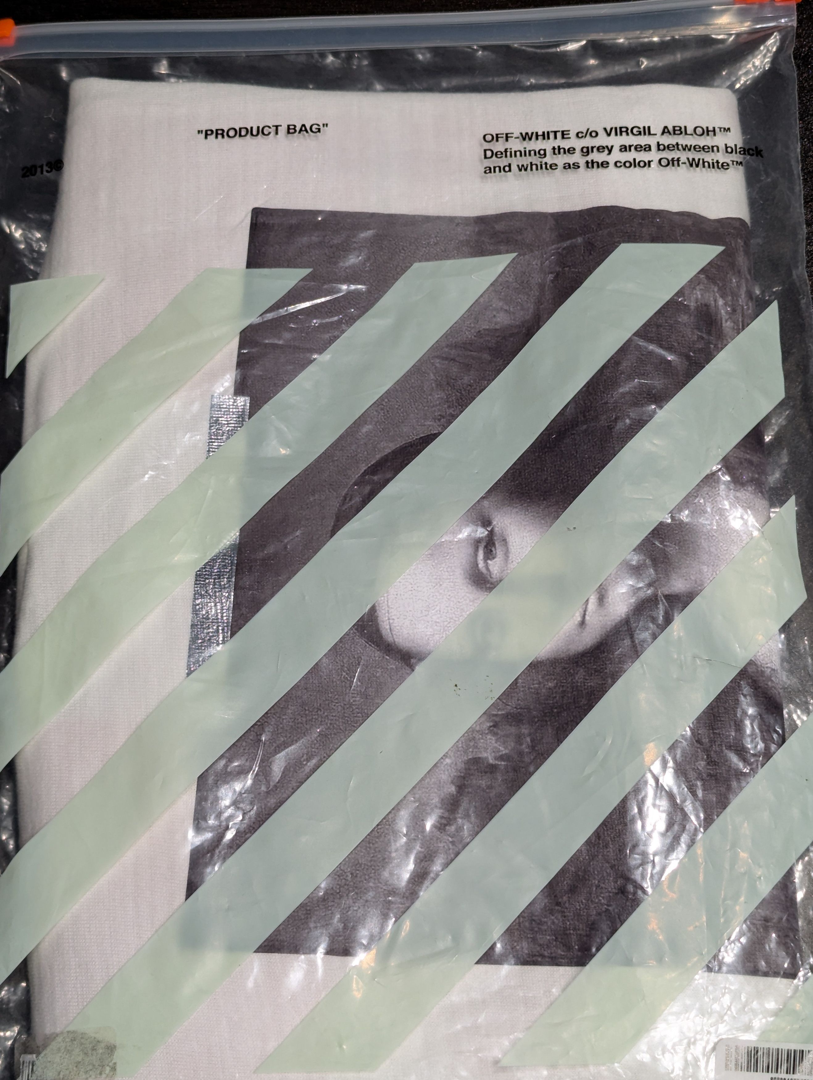 Off-White Virgil Abloh MCA Figures of Speech OFF-WHITE Mona Lisa Tee Size US XL / EU 56 / 4 - 7 Thumbnail