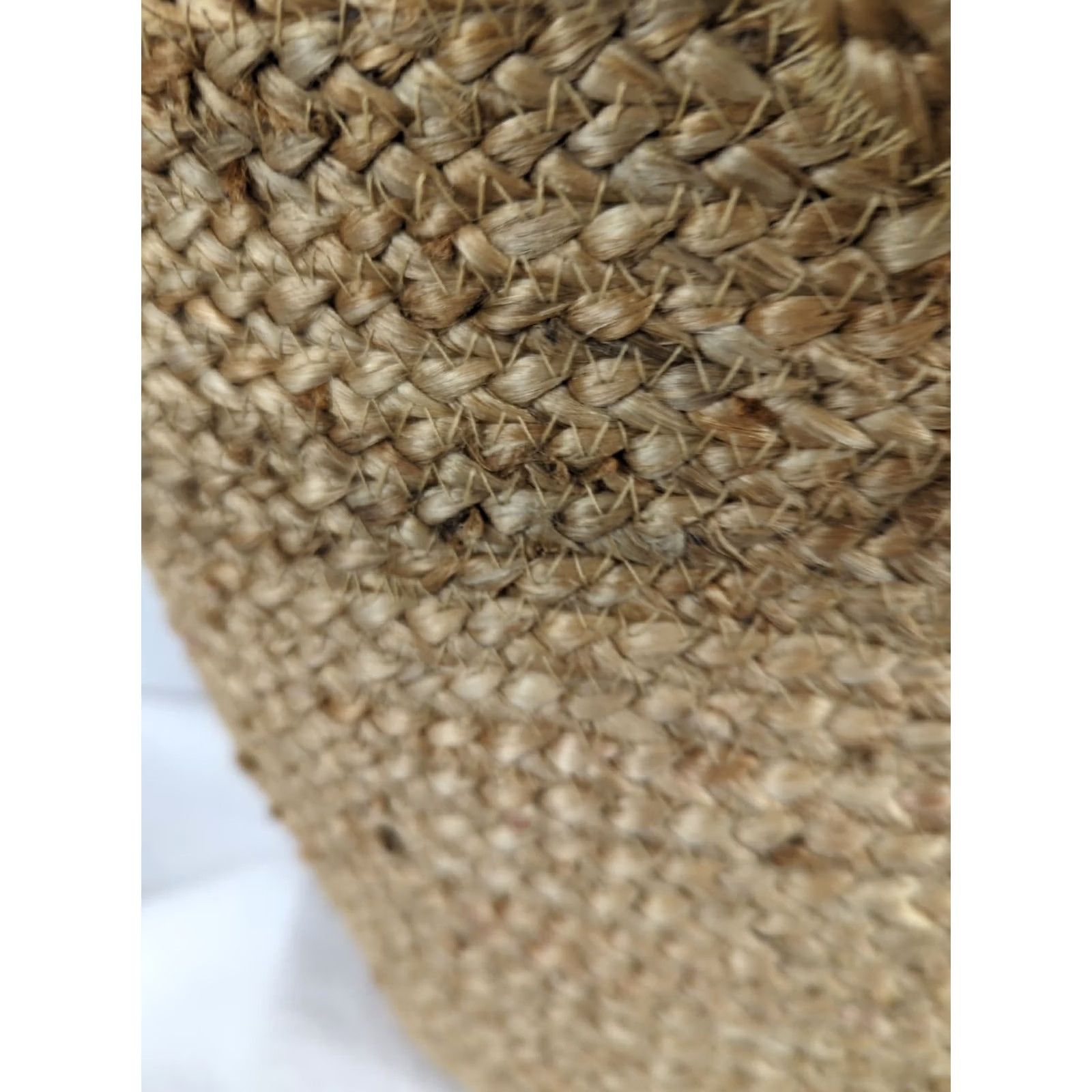 Zara Zara JUTE TOTE BAG Beach Summer Lined boho tote Medium Size ONE SIZE - 3 Thumbnail