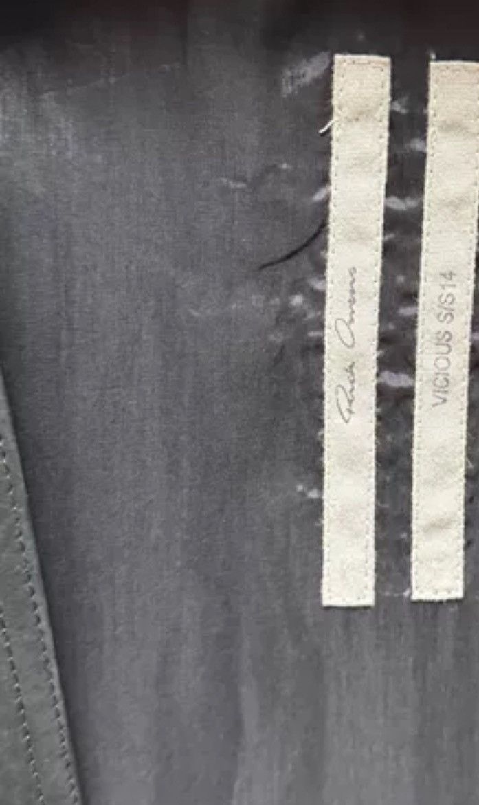 Rick Owens Rick Owens diagonal zipper leather jacket 2412-Nextarrow Size US M / EU 48-50 / 2 - 5 Thumbnail