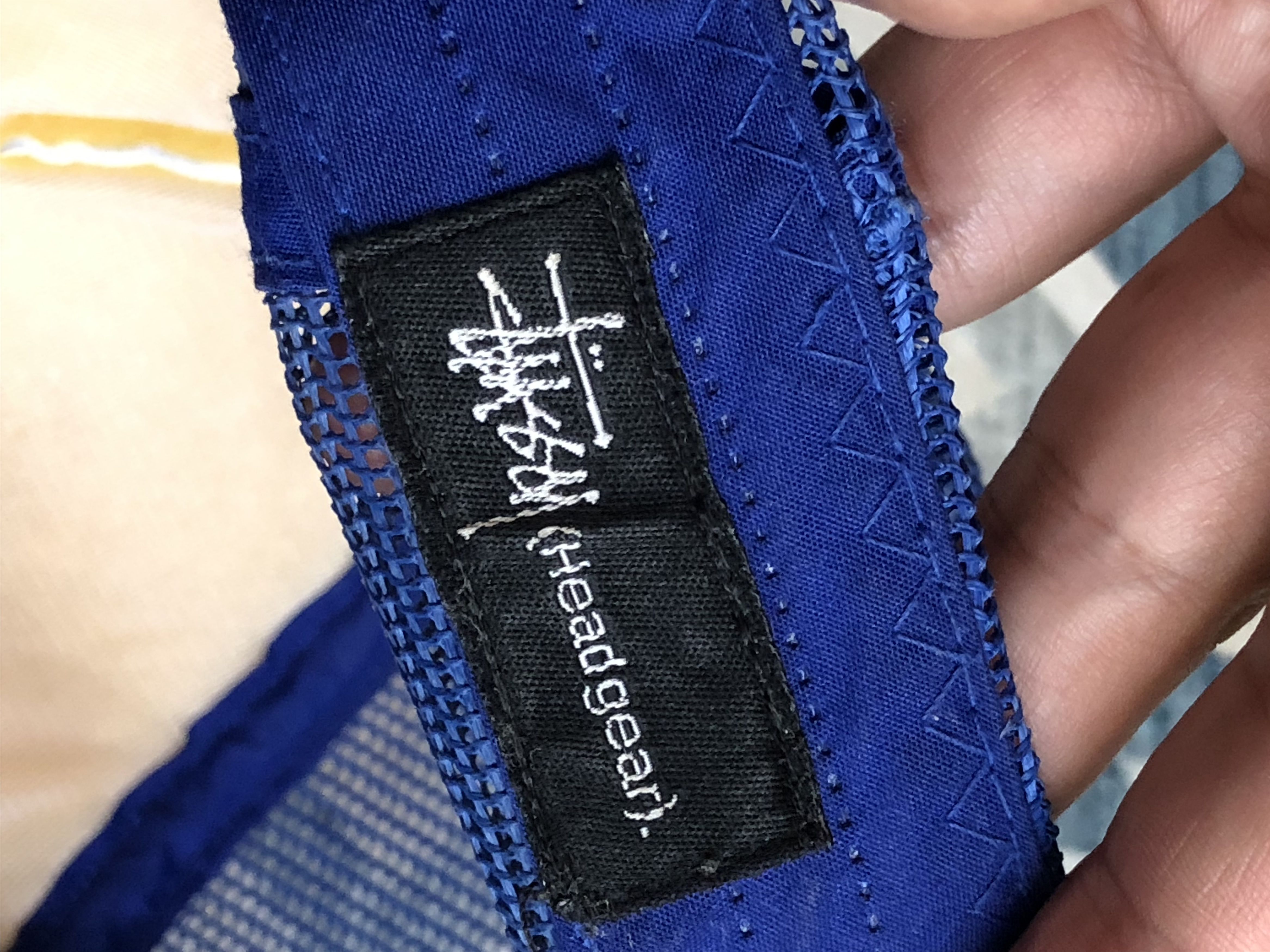 Stussy RARE🔥VINTAGE 90’S STUSSY JAHIRIE RASTA BLUE TRUCKER Size ONE SIZE - 15 Thumbnail