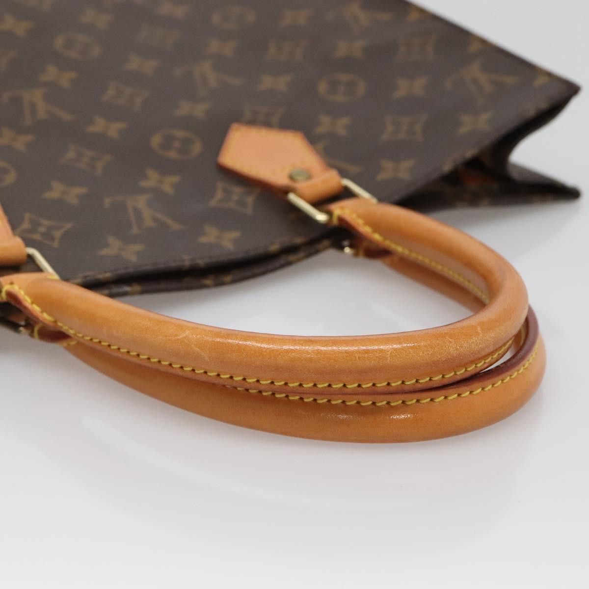 Louis Vuitton LOUIS VUITTON Monogram Sac Plat Hand Bag M51140 Size ONE SIZE - 7 Thumbnail