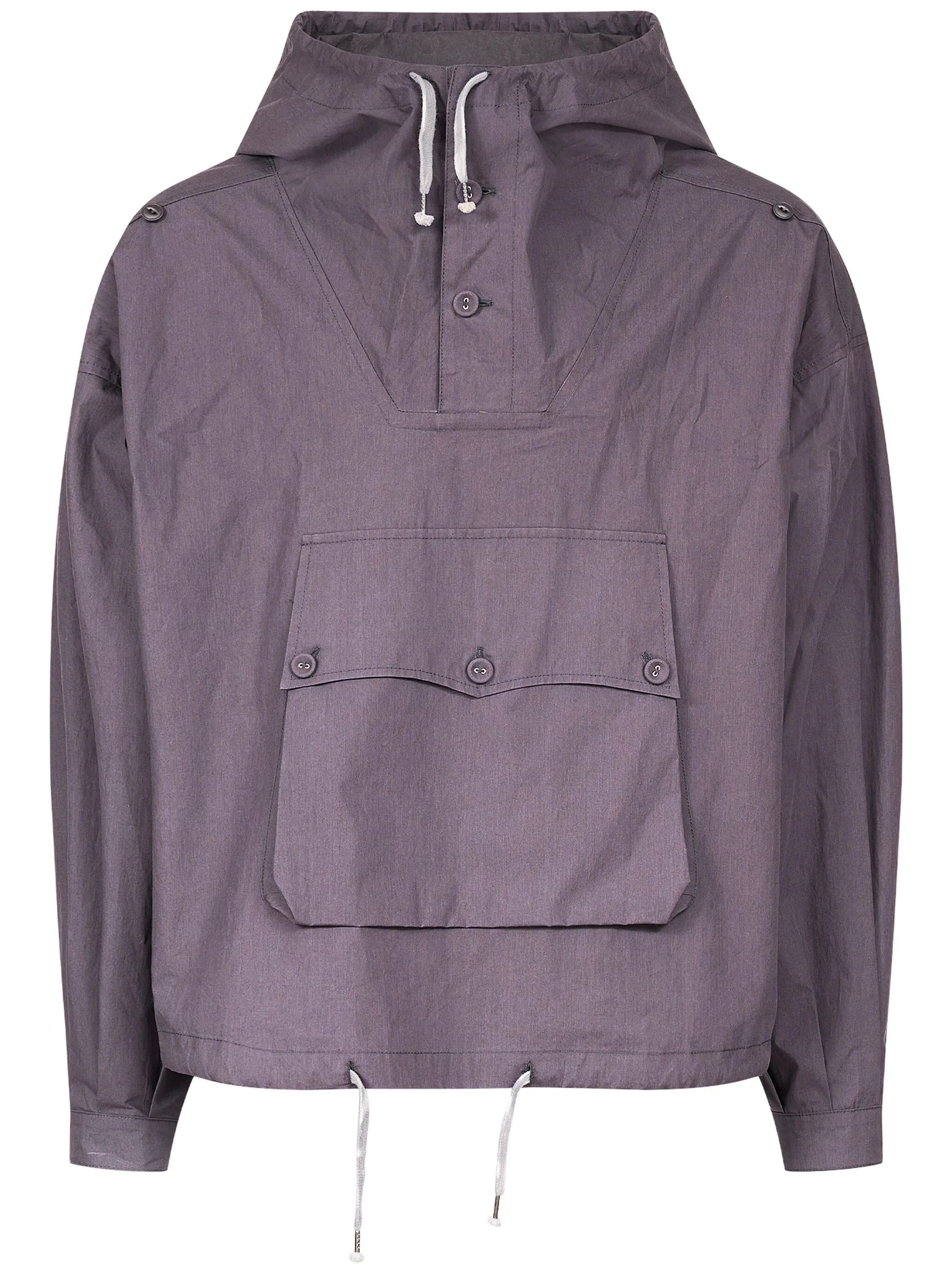 Maison Margiela o1w1db10126 Coated Hooded Jacket in Purple Size US S / EU 44-46 / 1 - 1 Thumbnail