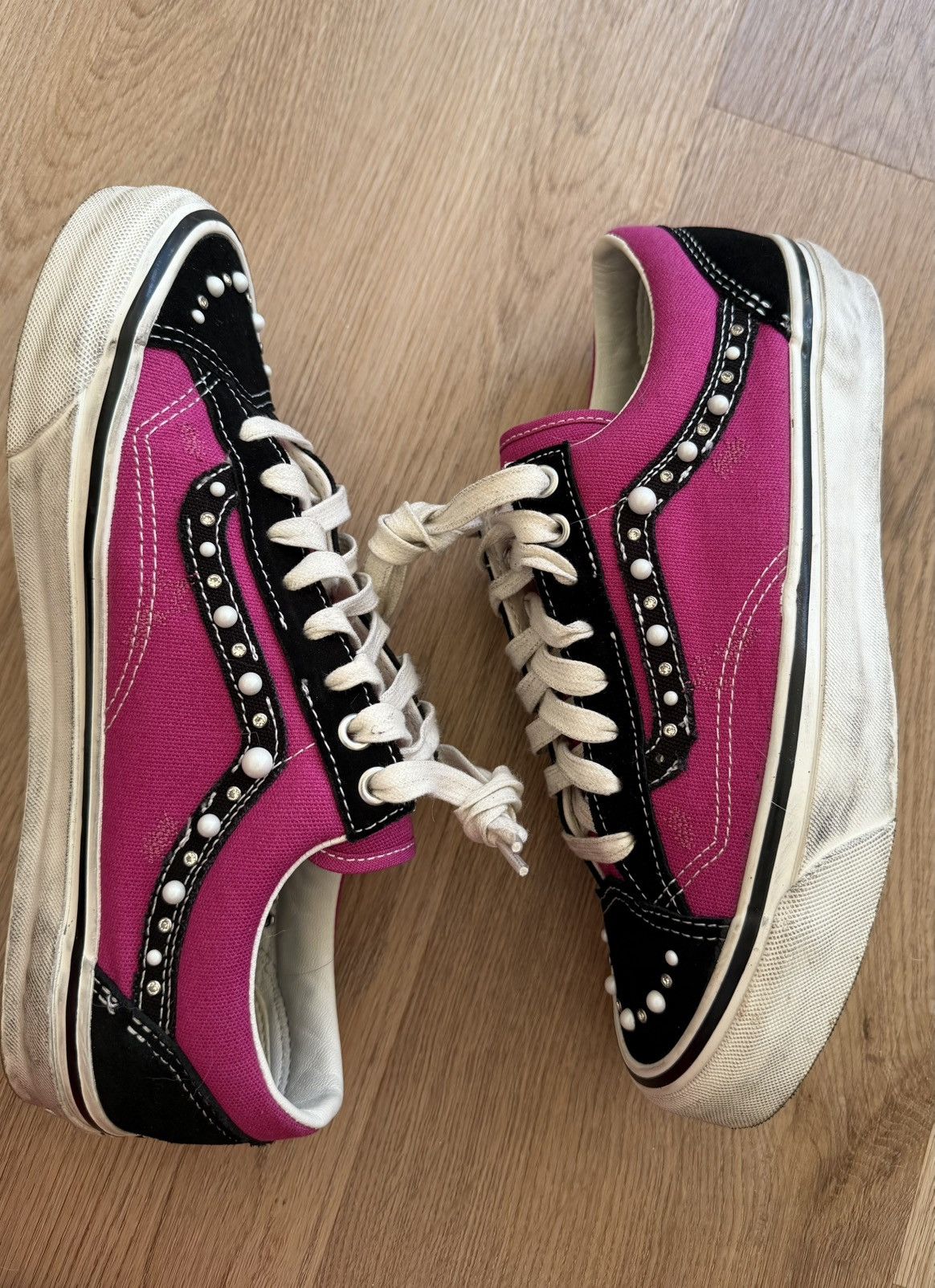 Satoshi Nakamoto × Vans Vans OTW Old Skool 36 Pearlized Pink Size US 8 / EU 41 - 5 Thumbnail