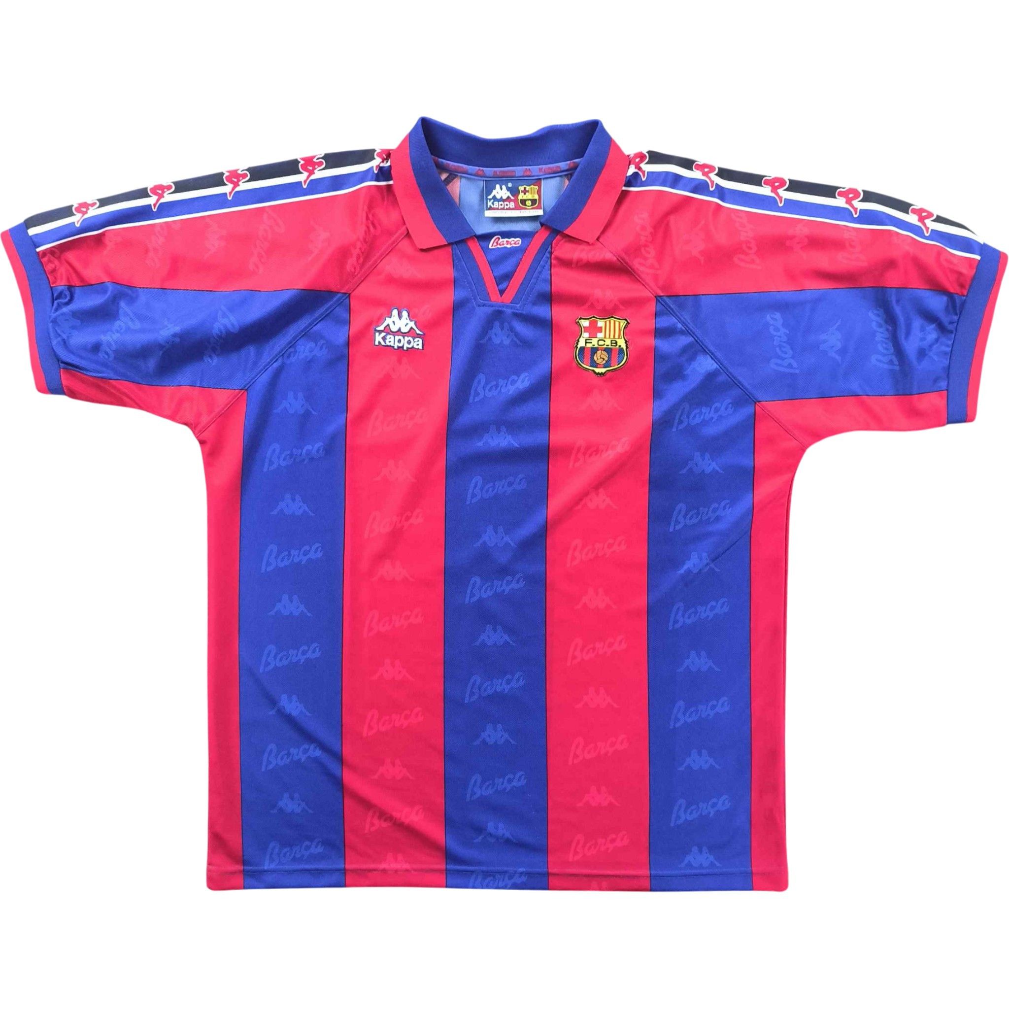 Kappa FC Barcelona 1995-97 Kappa home football jersey shirt sz XL Size US XL / EU 56 / 4 - 1 Thumbnail