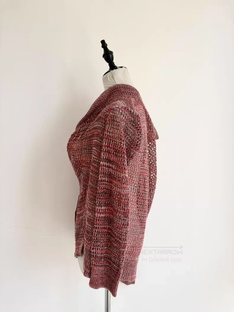 Vivienne Westwood Vivienne Westwood Vintage Red Lace Knit Open Cardigan Jack Size XS / US 0-2 / IT 36-38 - 3 Thumbnail