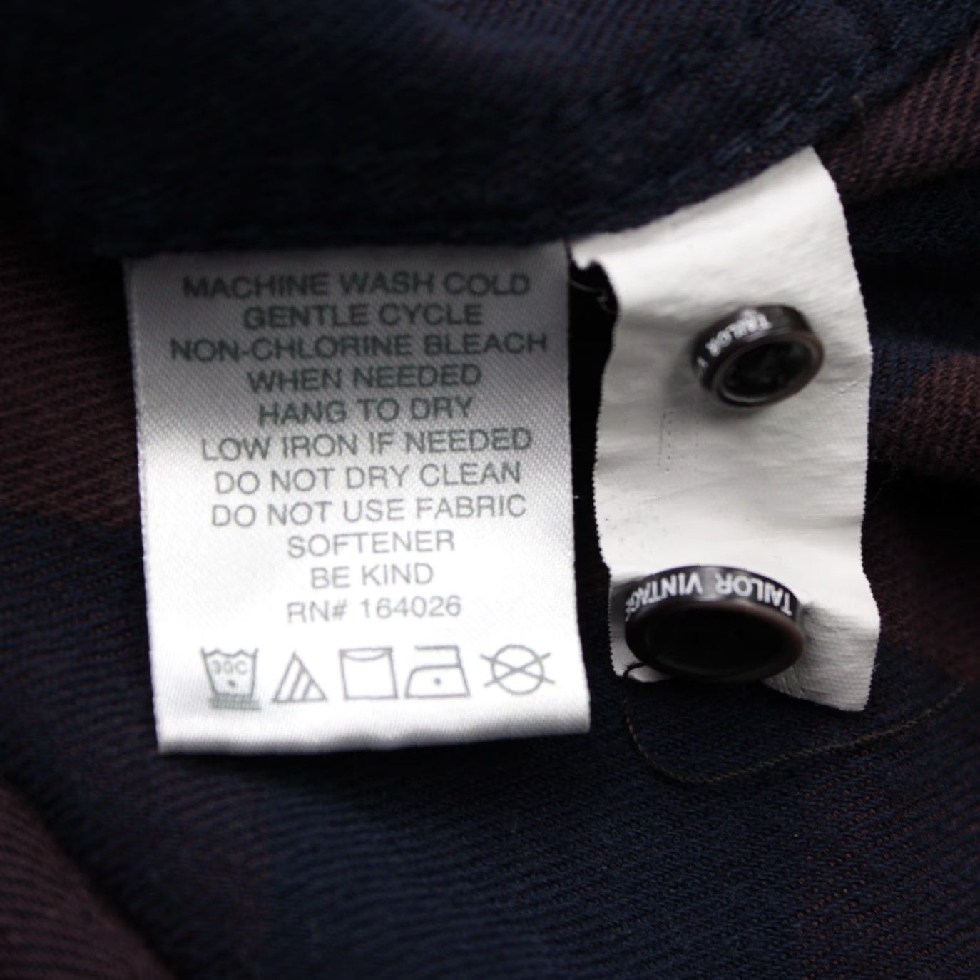 Vintage Tailor Vintage Shirt Mens Large Red/Blue Plaid Flannel Luxe Performance L/S Size US L / EU 52-54 / 3 - 7 Thumbnail