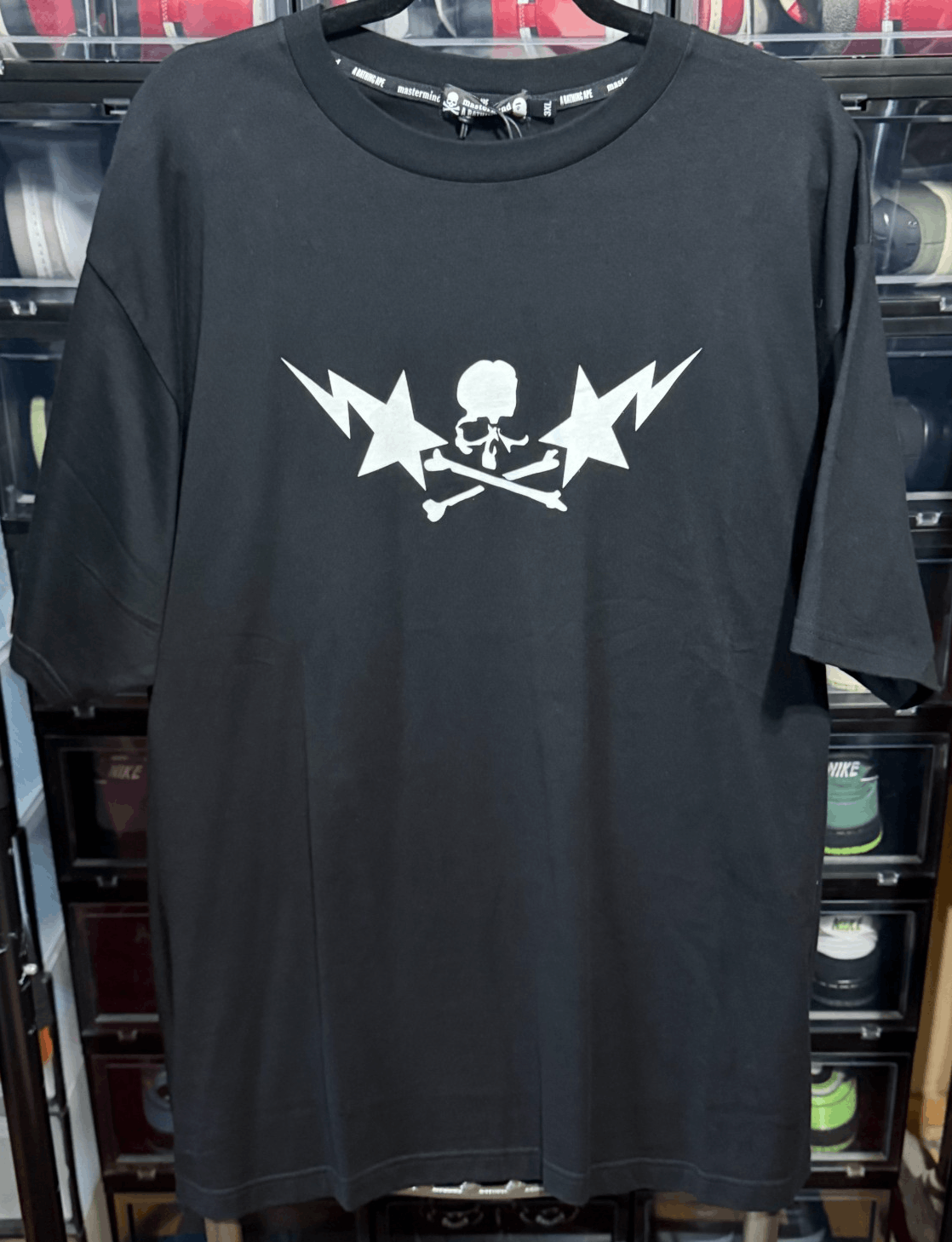 Bape Bape × Mastermind Japan RELAXED FIT Tee Size US XXL / EU 58 / 5 - 1 Thumbnail