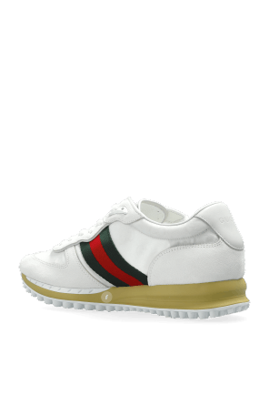 Gucci o1loc1c0326 832461 Men's Gucci Re-Motion Sneakers in White Size US 10 / EU 43 - 5 Thumbnail