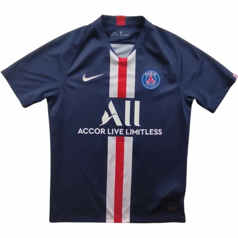 Nike PSG Paris Saint-Germain 2019-20 Mbappe football jersey M Size US M / EU 48-50 / 2 - 2 Thumbnail