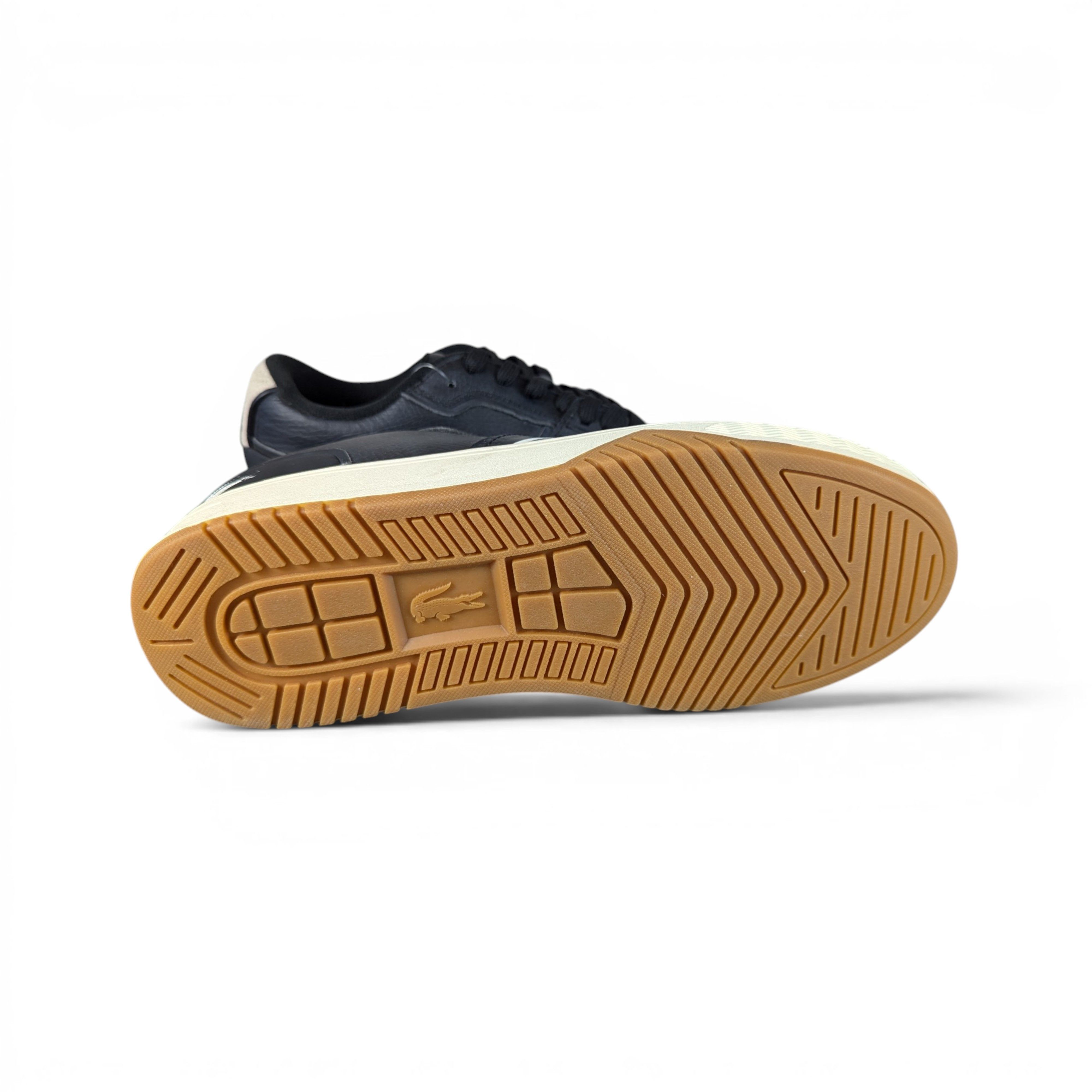 Lacoste LACOSTE BLACK LEATHER SNEAKERS Size US 10.5 / EU 43-44 - 7 Thumbnail