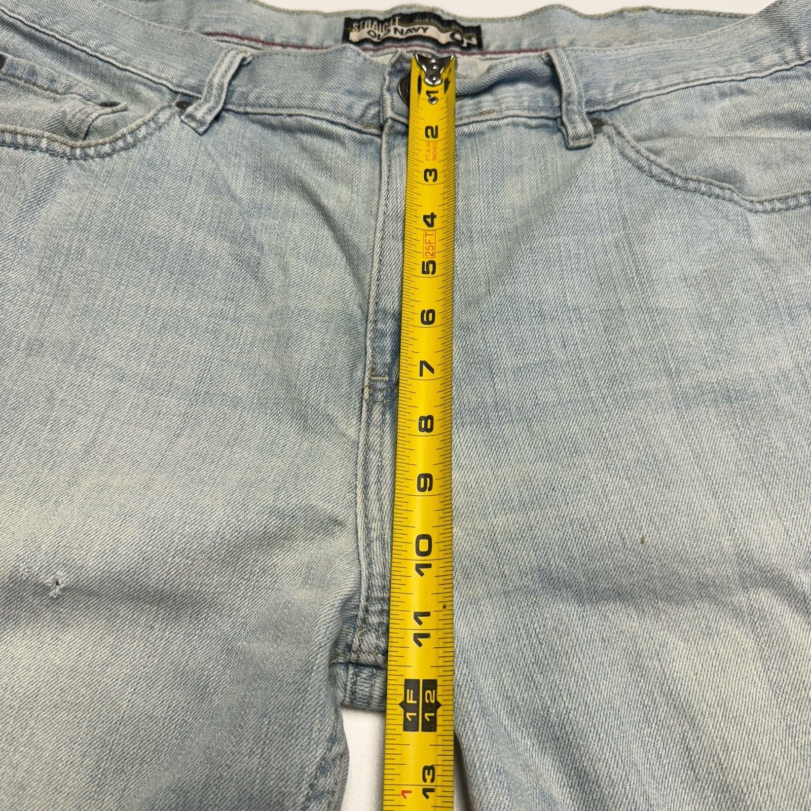 Old Navy Vintage Old Navy Straight Jeans Mens 38x32 Light Wash Skate Size US 38 / EU 54 - 15 Thumbnail