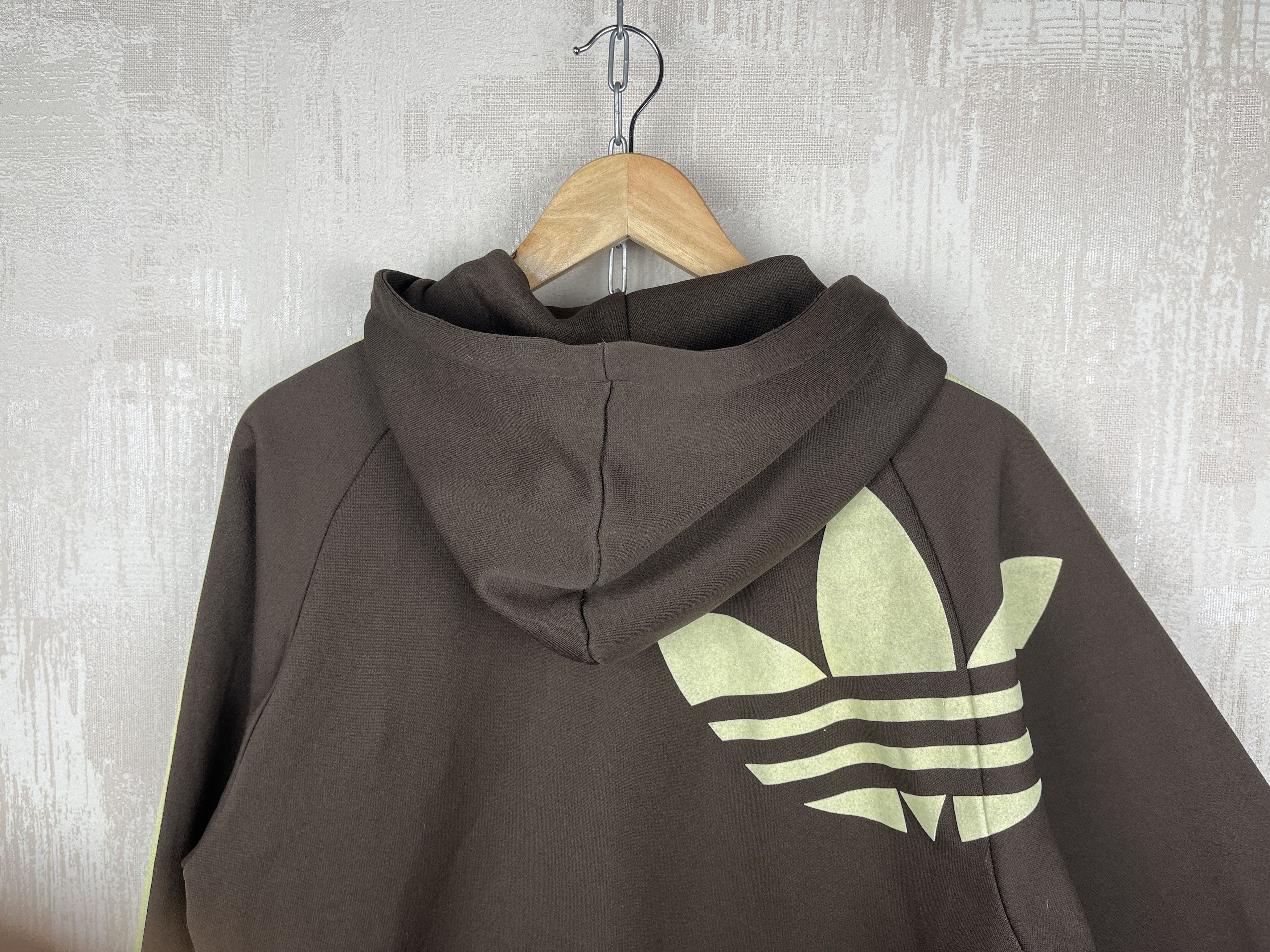 Adidas × Vintage 00's Adidas Originals Big Trefoil Vintage Zip Track Hoodie Size US M / EU 48-50 / 2 - 19 Thumbnail