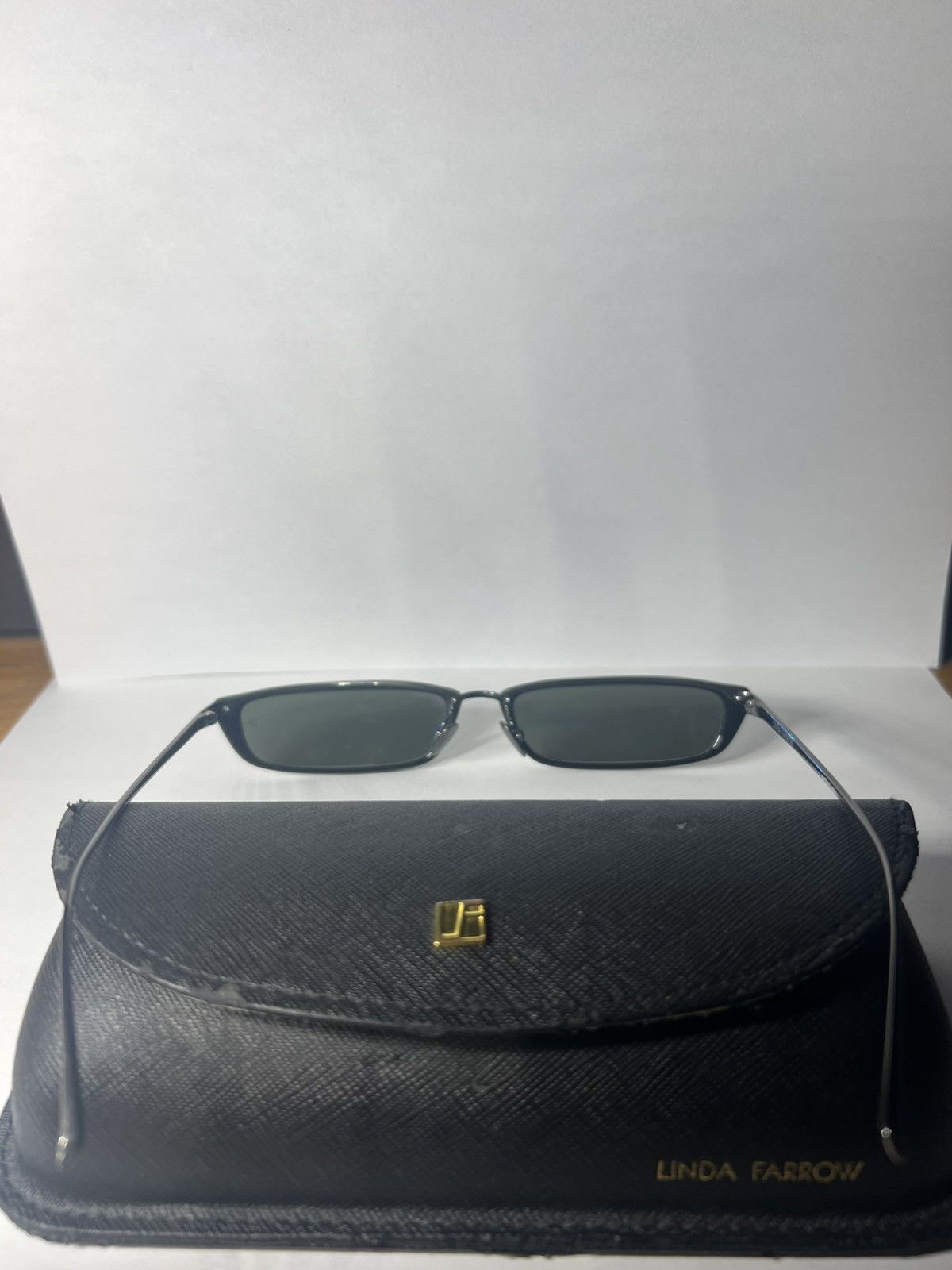 Linda Farrow Linda Farrow Slim Sunglasses Size ONE SIZE - 5 Thumbnail