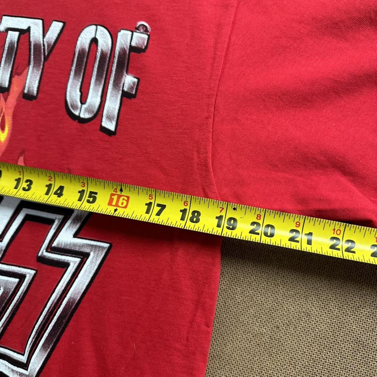 Other Vintage LA KISS arena football Kiss band graphic tee shirt! Size US L / EU 52-54 / 3 - 4 Thumbnail
