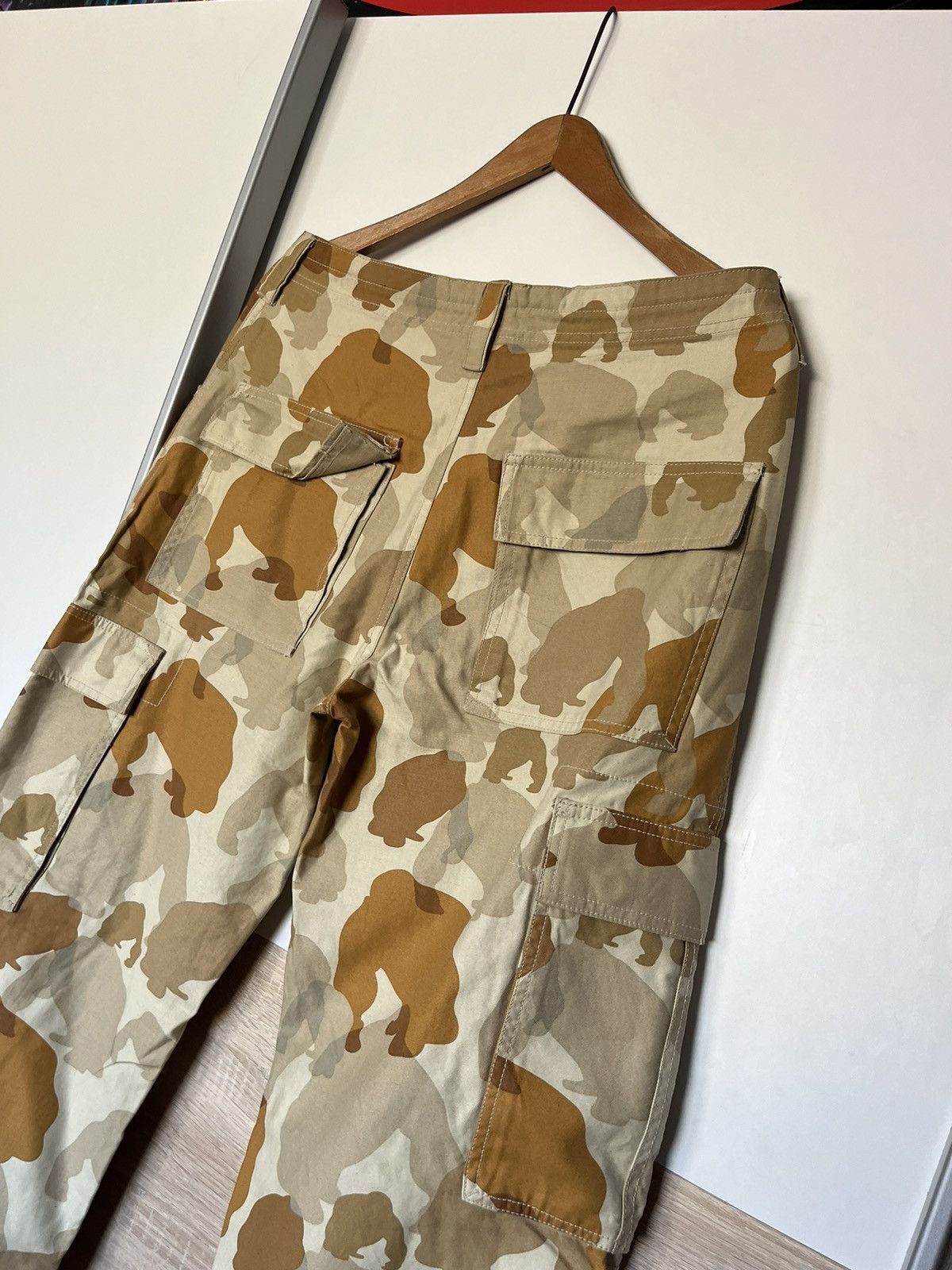 G-Unit × Vintage Vintage 90’s G Unit Baggy Cargo Camo Pants RAP Hip Hop Opium Size US 32 / EU 48 - 5 Thumbnail