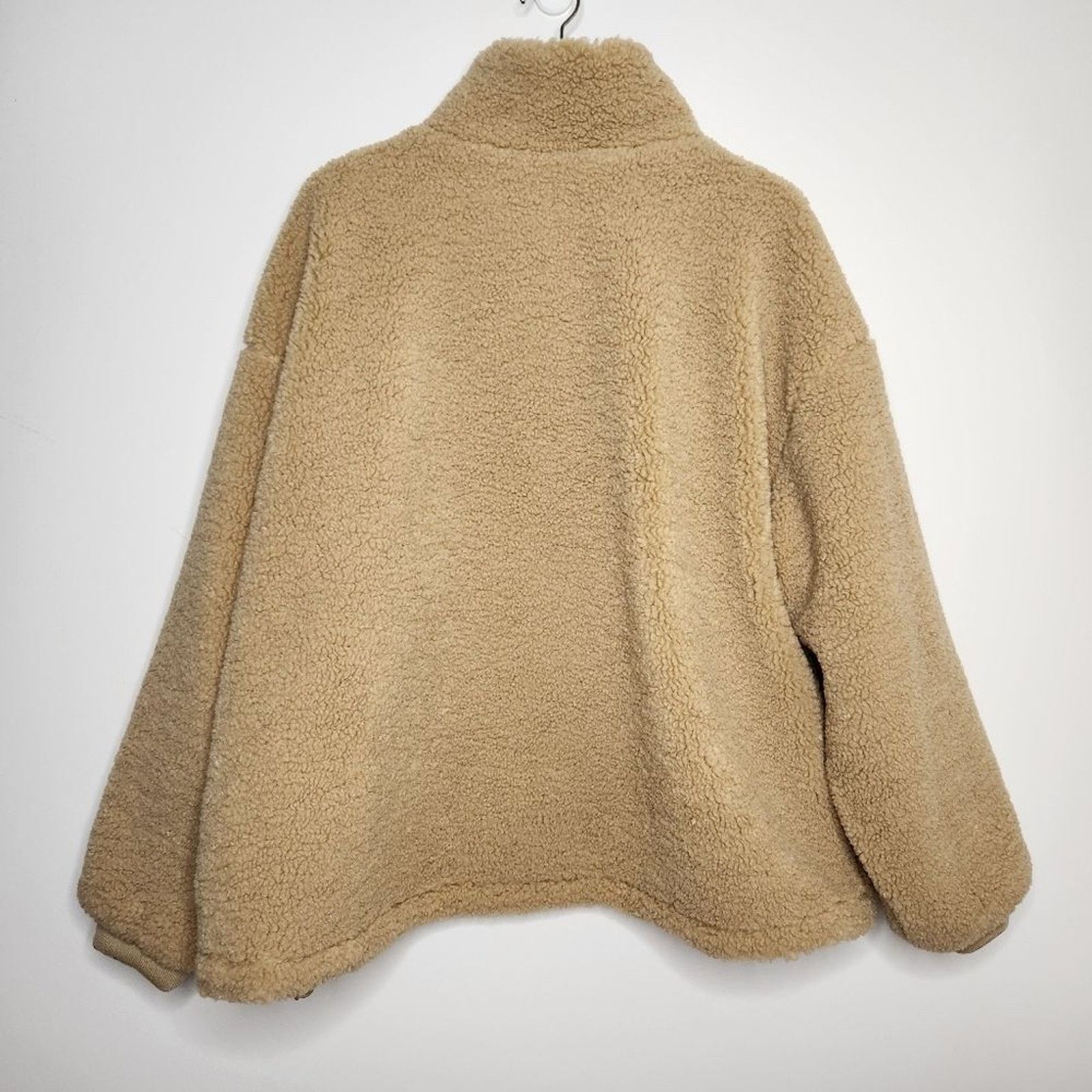 Levi's Levi’s Tan Brown Teddy Zip Front Puffer Jacket Coat Size XXL Size XXL / US 16-18 / IT 52-54 - 3 Thumbnail