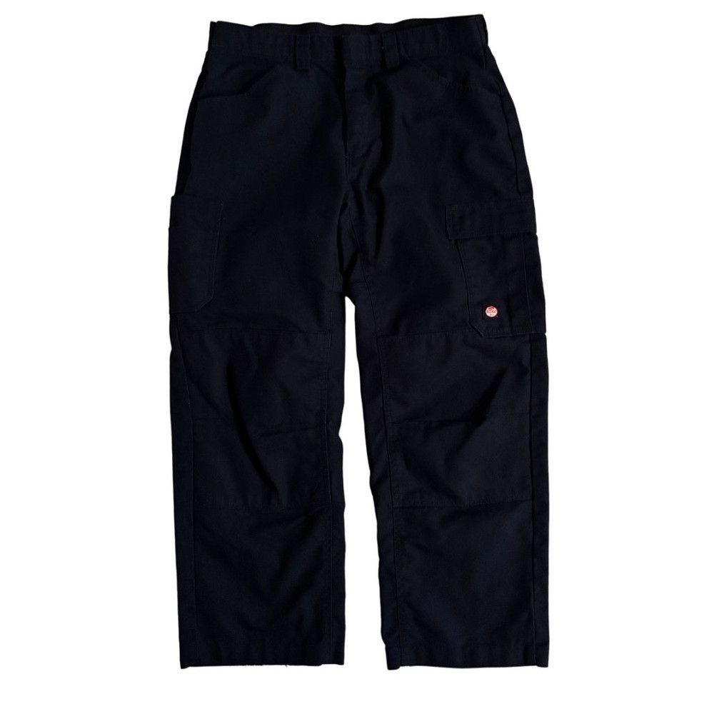 Red Kap Red Kap Y2K Men's Navy Cargo Pants Size US 34 / EU 50 - 1 Thumbnail