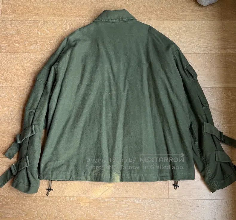 Dries Van Noten Dries Van Noten Military Green Chest Tie Multi-Pocket Jack Size L / US 10 / IT 46 - 6 Thumbnail