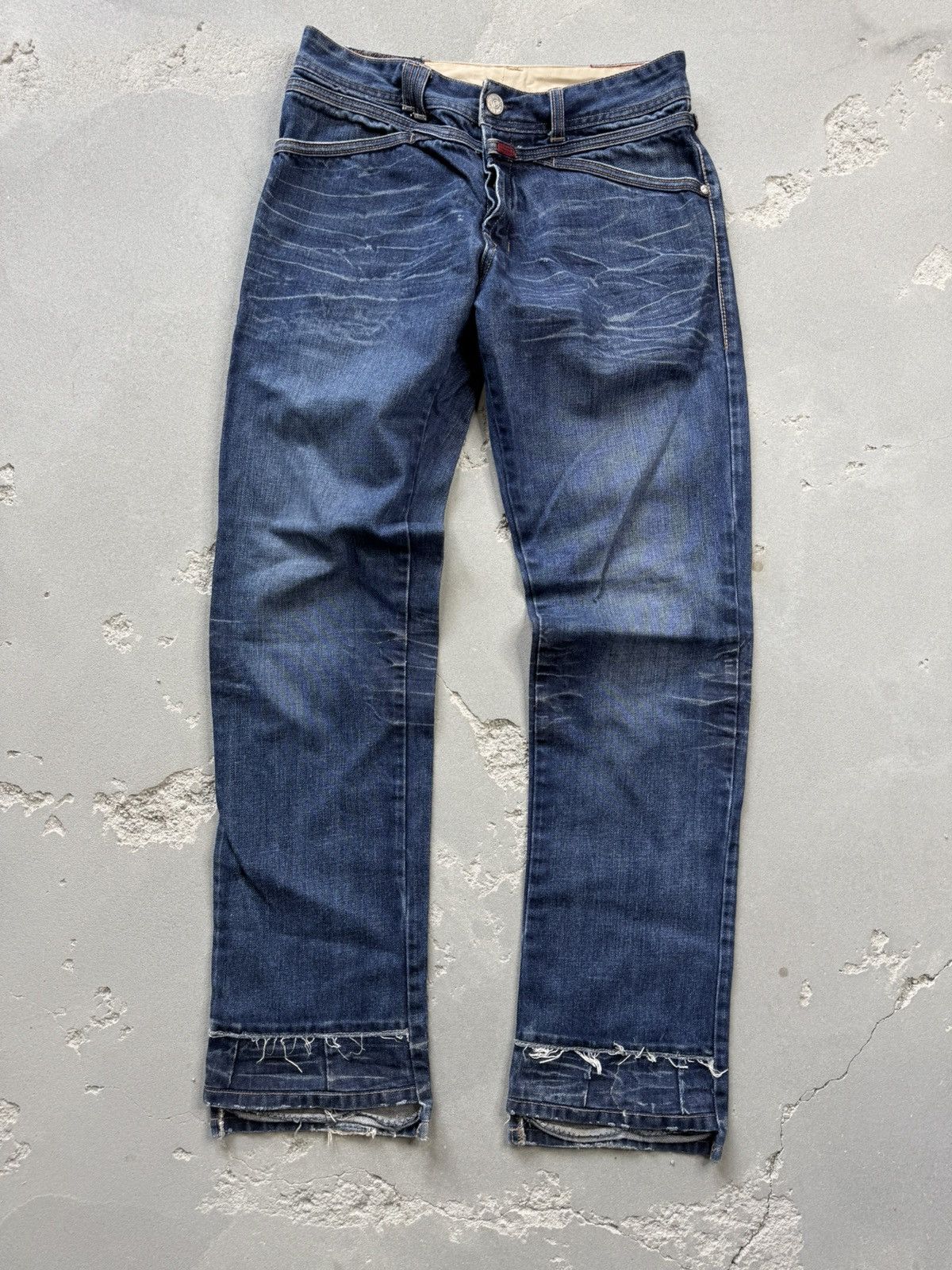 Marithe + Francois Girbaud Vintage Marithe Francois Girbaud Jeans Distressed Pants Size US 32 / EU 48 - 3 Thumbnail