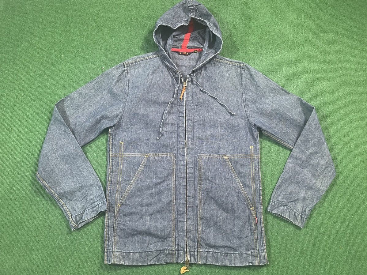 Japanese Brand Vintage Skull Jeans Hoodie With Waldes Zipper Size US M / EU 48-50 / 2 - 20 Thumbnail