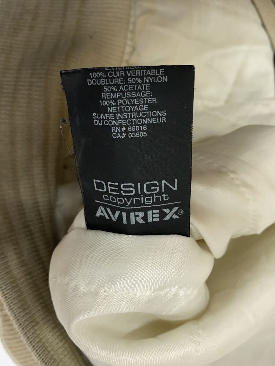 Avirex Avirex Leather Jacket Blouson White Size US XL / EU 56 / 4 - 4 Thumbnail