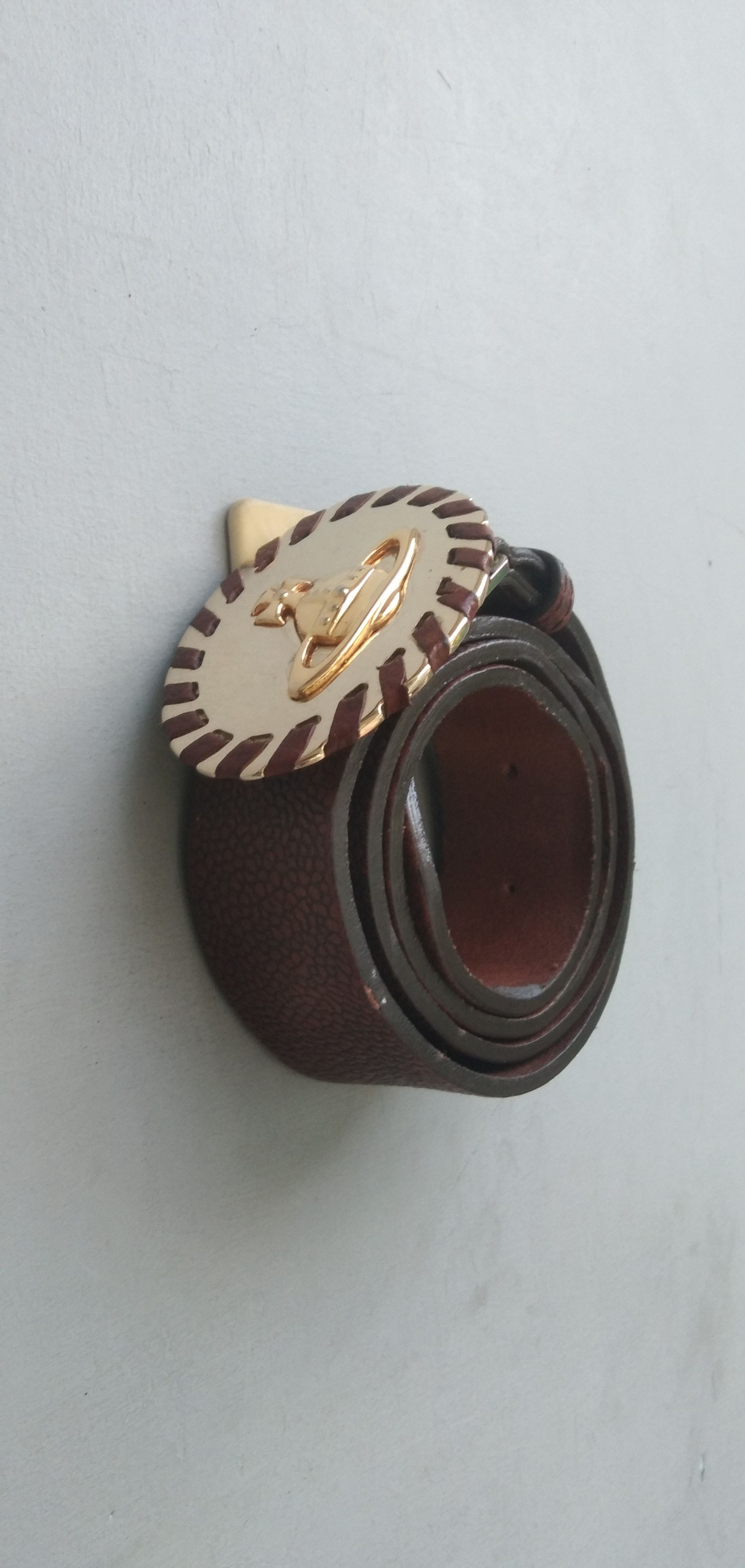 Vivienne Westwood Vintage 90s vivienne westwood belt leather Size 32 - 8 Thumbnail