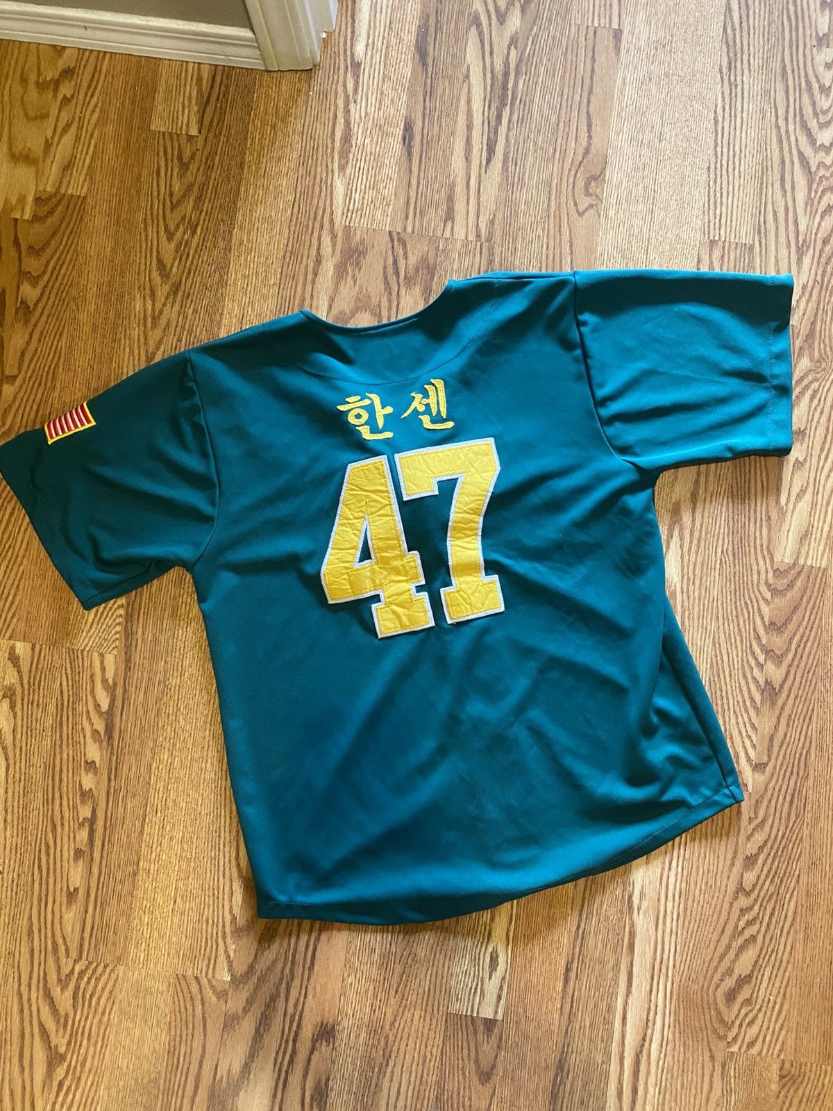 Other Custom Oakland Athletics Baseball Jersey Size US L / EU 52-54 / 3 - 2 Thumbnail