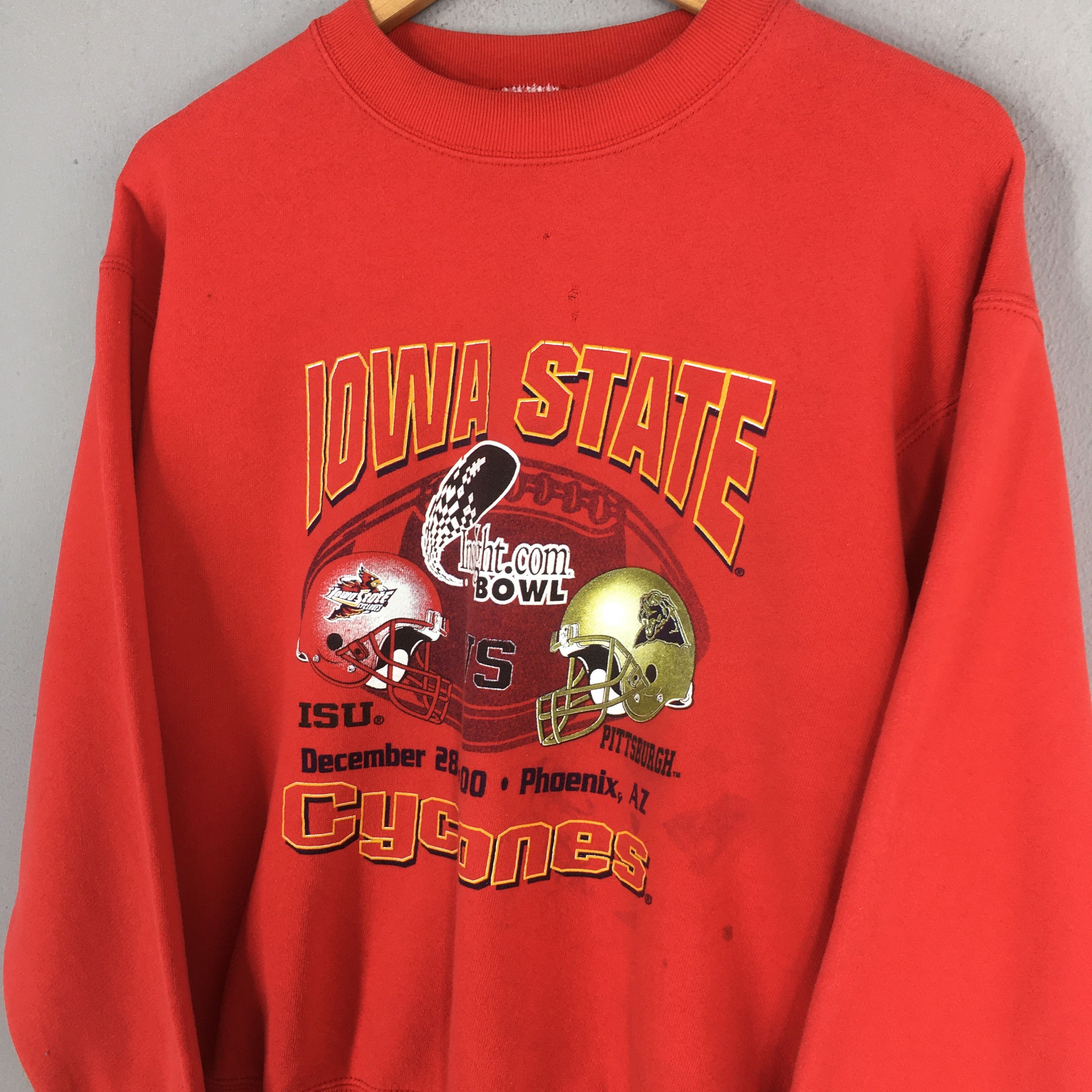 NCAA × Vintage ISU Cyclones VS Pittsburgh Panthers NCAA Sweatshirt Medium Size US M / EU 48-50 / 2 - 3 Thumbnail