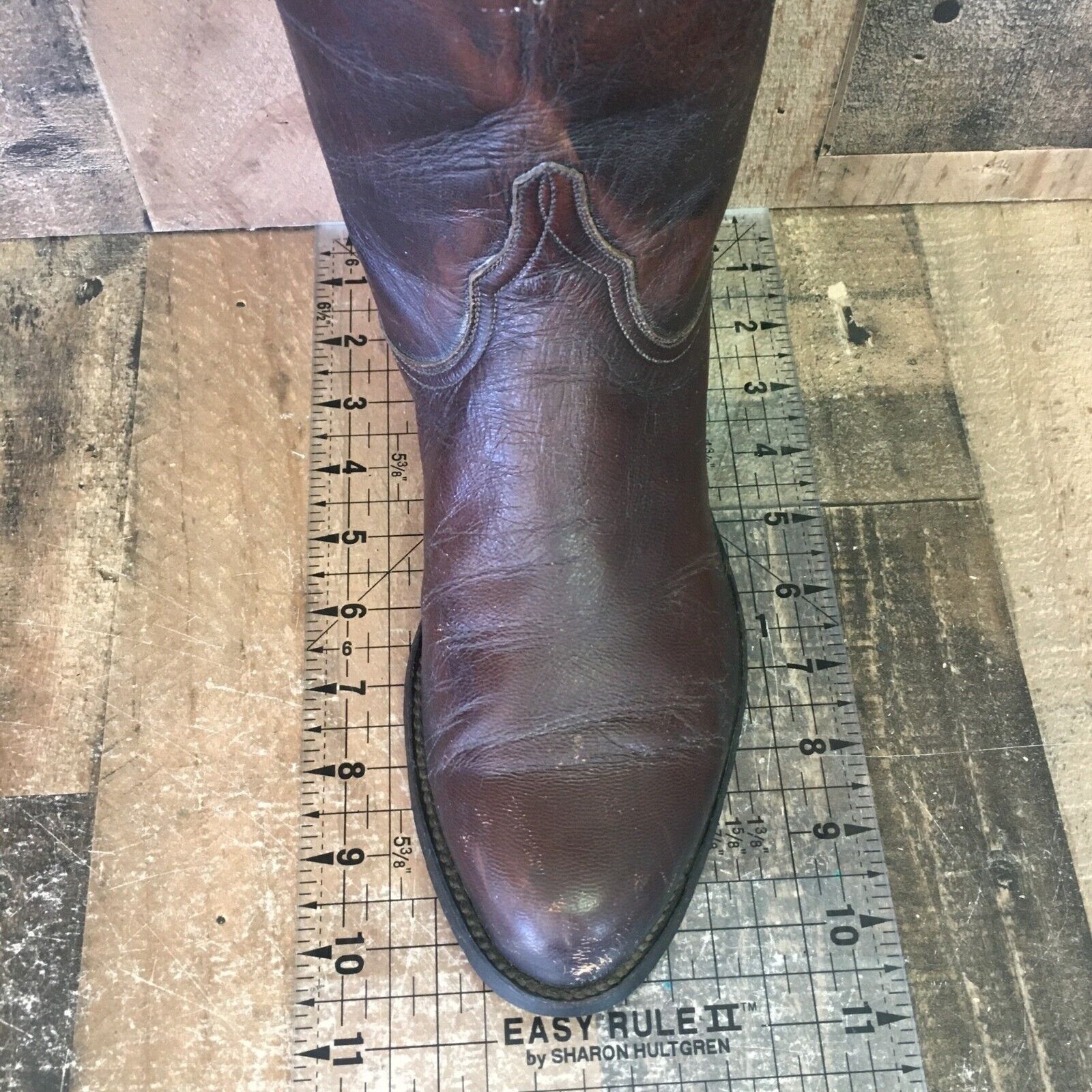 Lucchese Lucchese P0468 Vintage Roper Brown Cowboy Boots Mens 7.5 E Size US 7.5 / EU 40-41 - 3 Thumbnail