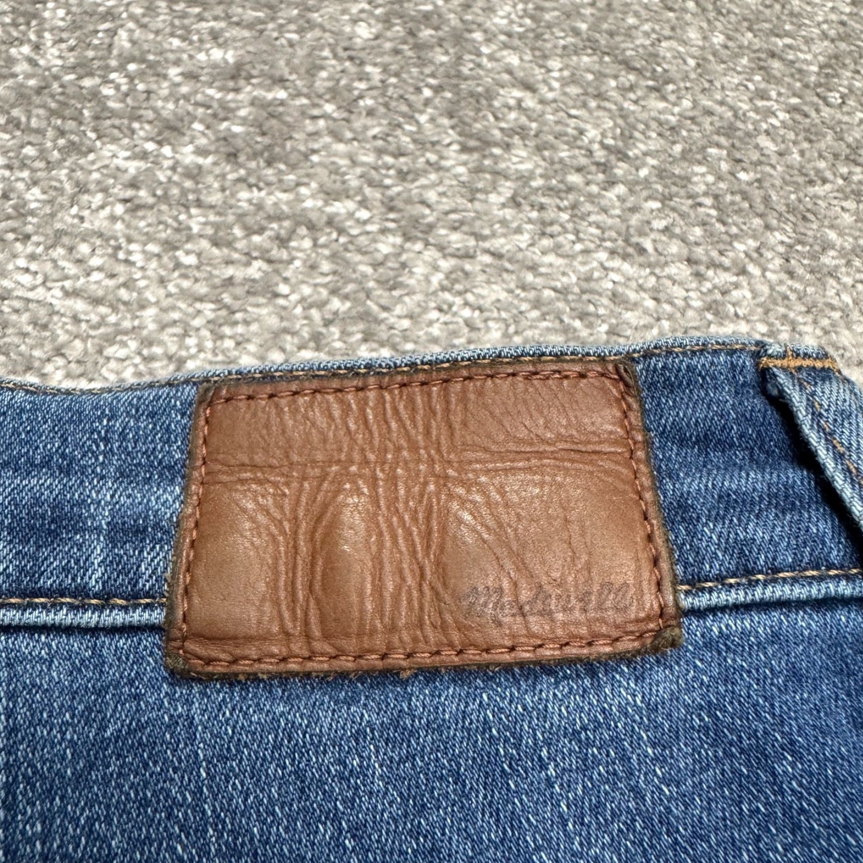 Madewell Madewell Jeans Womens Skinny Denim 31 High Rise Dark Wash Stretch City Grunge Outdoor Streetwear Preppy Mens Womens Boys Girls Size 24" / US 00 / IT 34 - 6 Thumbnail