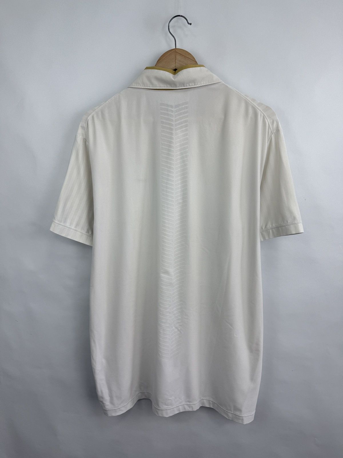 Nike 🎾 2009 Nike Roger Federer RF Gold Logo Wimbledon London Polo Size US XL / EU 56 / 4 - 9 Thumbnail