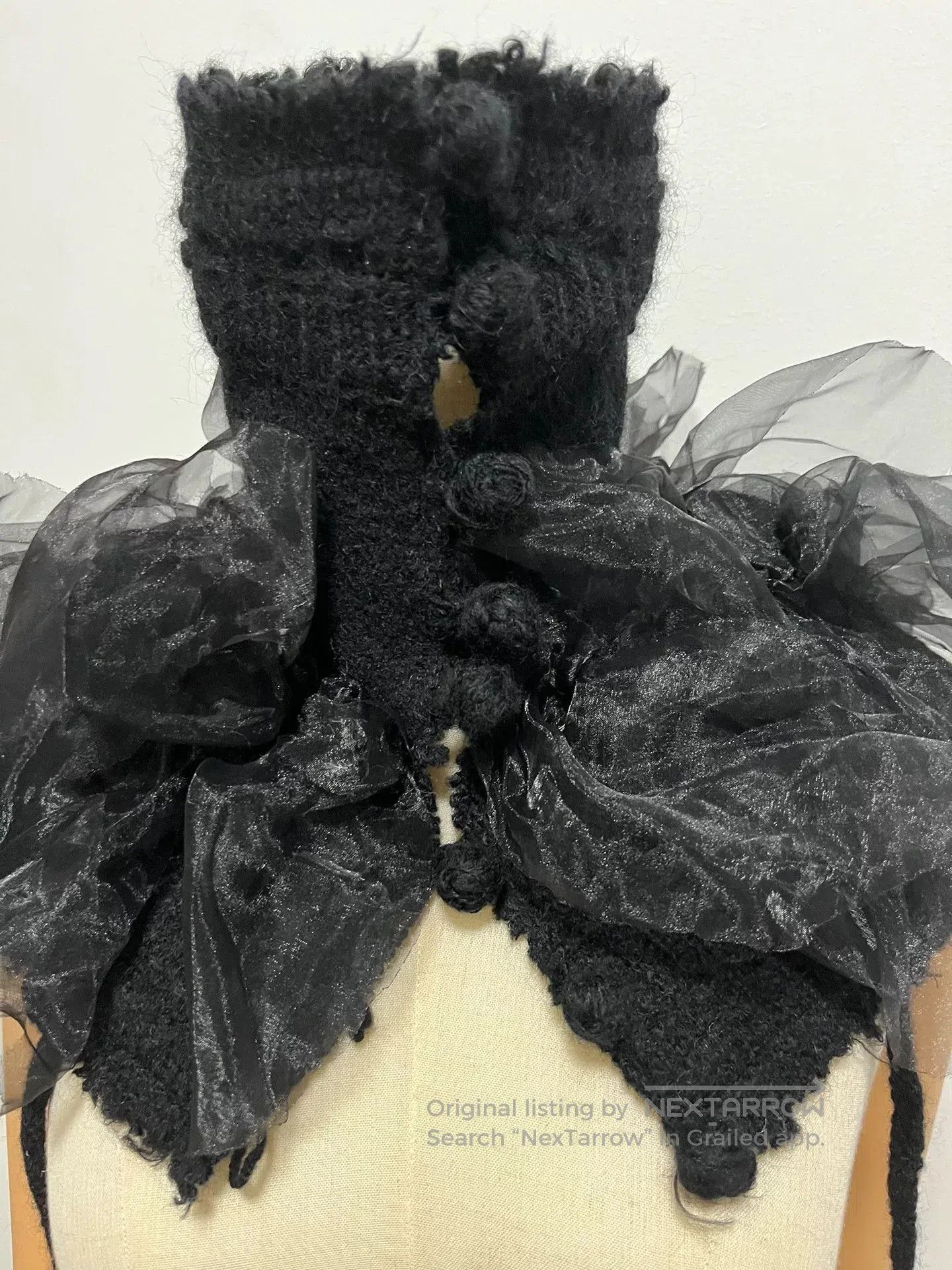 Other Alice Auaa Black Fur Collar. Size ONE SIZE - 6 Thumbnail